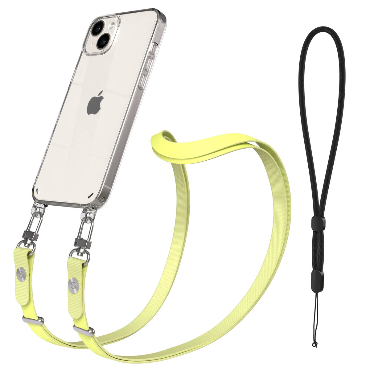 Apple iPhone 14 Plus Schutzhülle mit magnetischer Crossbody Handykette zum Umhängen