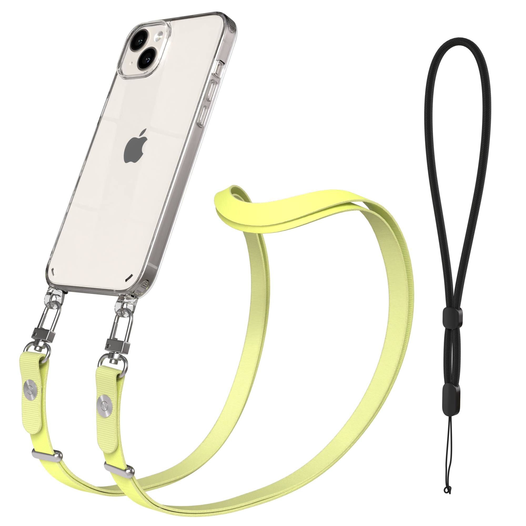 Apple iPhone 14 Plus Schutzhülle mit magnetischer Crossbody Handykette zum Umhängen