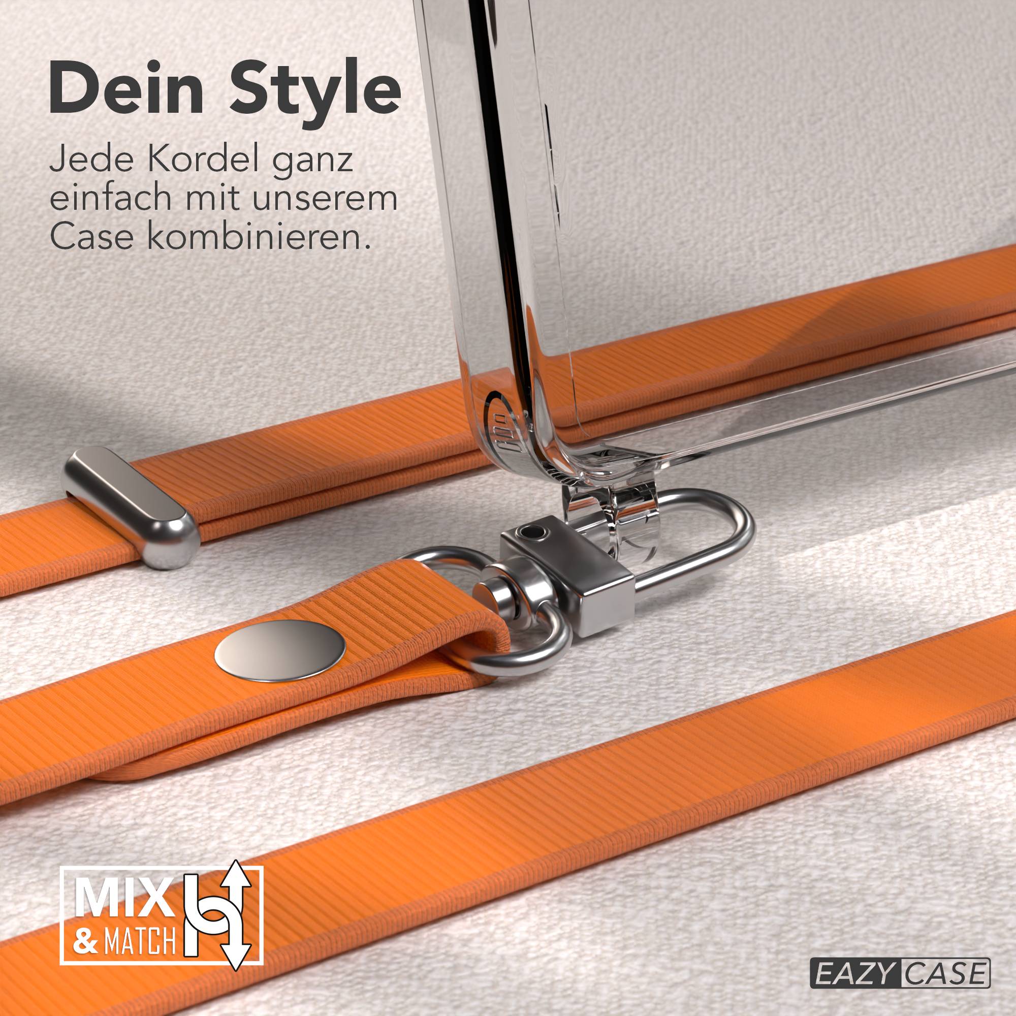 Samsung Galaxy S25 Ultra MagSafe Hülle mit magnetischer Crossbody Handykette #farbe_orange-magsafe-funktion-mit-magsafe