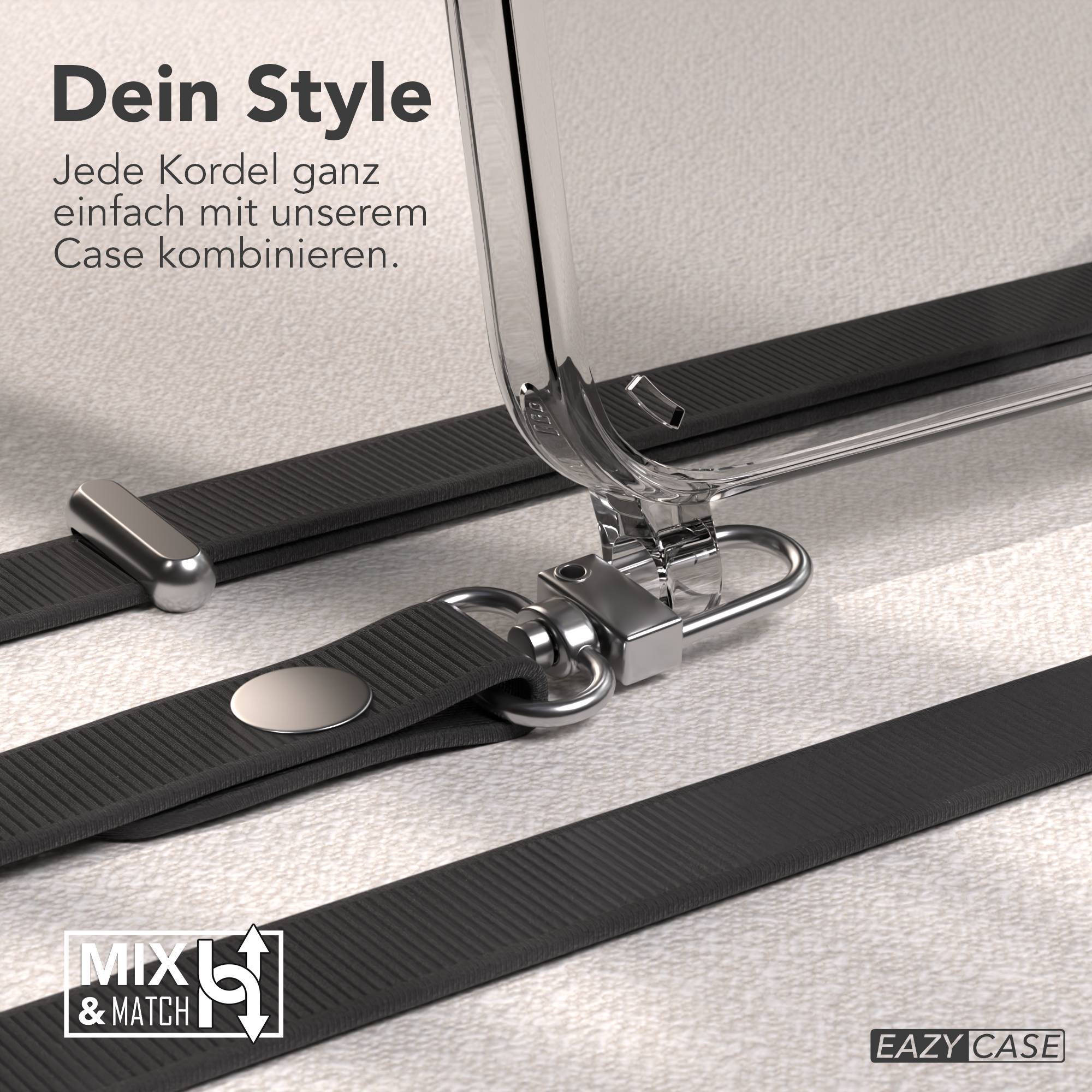 iPhone 14 Pro Max Schutzhülle mit magnetisch verstellbarem Crossbody Umhängeband