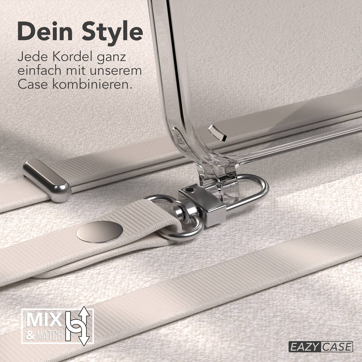 iPhone 14 Pro Max Schutzhülle mit magnetisch verstellbarem Crossbody Umhängeband