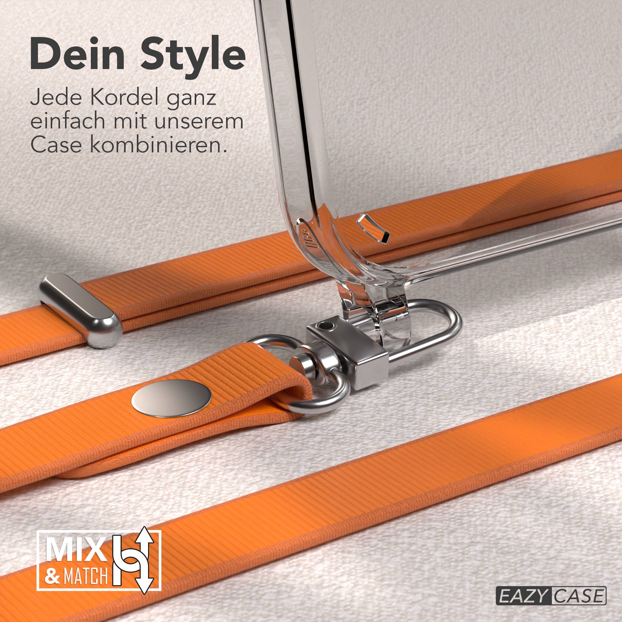 iPhone 14 Pro Max Schutzhülle mit magnetisch verstellbarem Crossbody Umhängeband