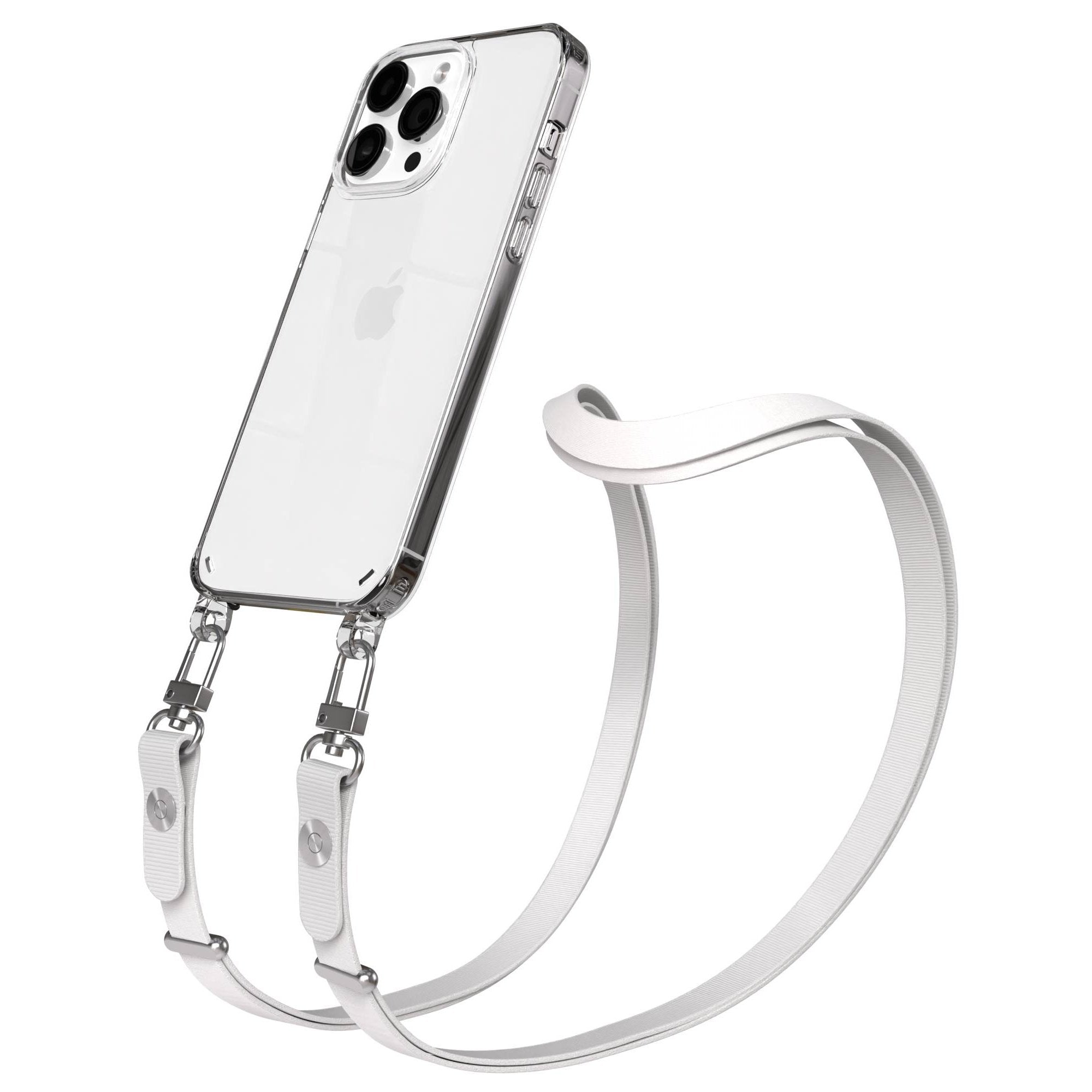 iPhone 14 Pro Max Schutzhülle mit magnetisch verstellbarem Crossbody Umhängeband