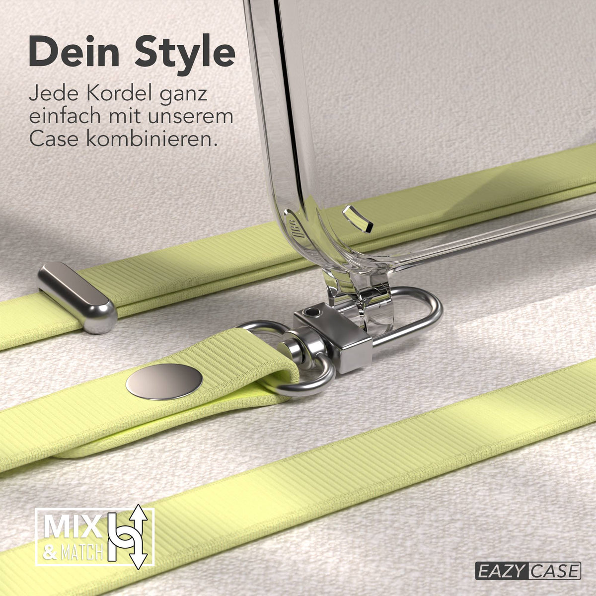 iPhone 14 Pro Max Schutzhülle mit magnetisch verstellbarem Crossbody Umhängeband