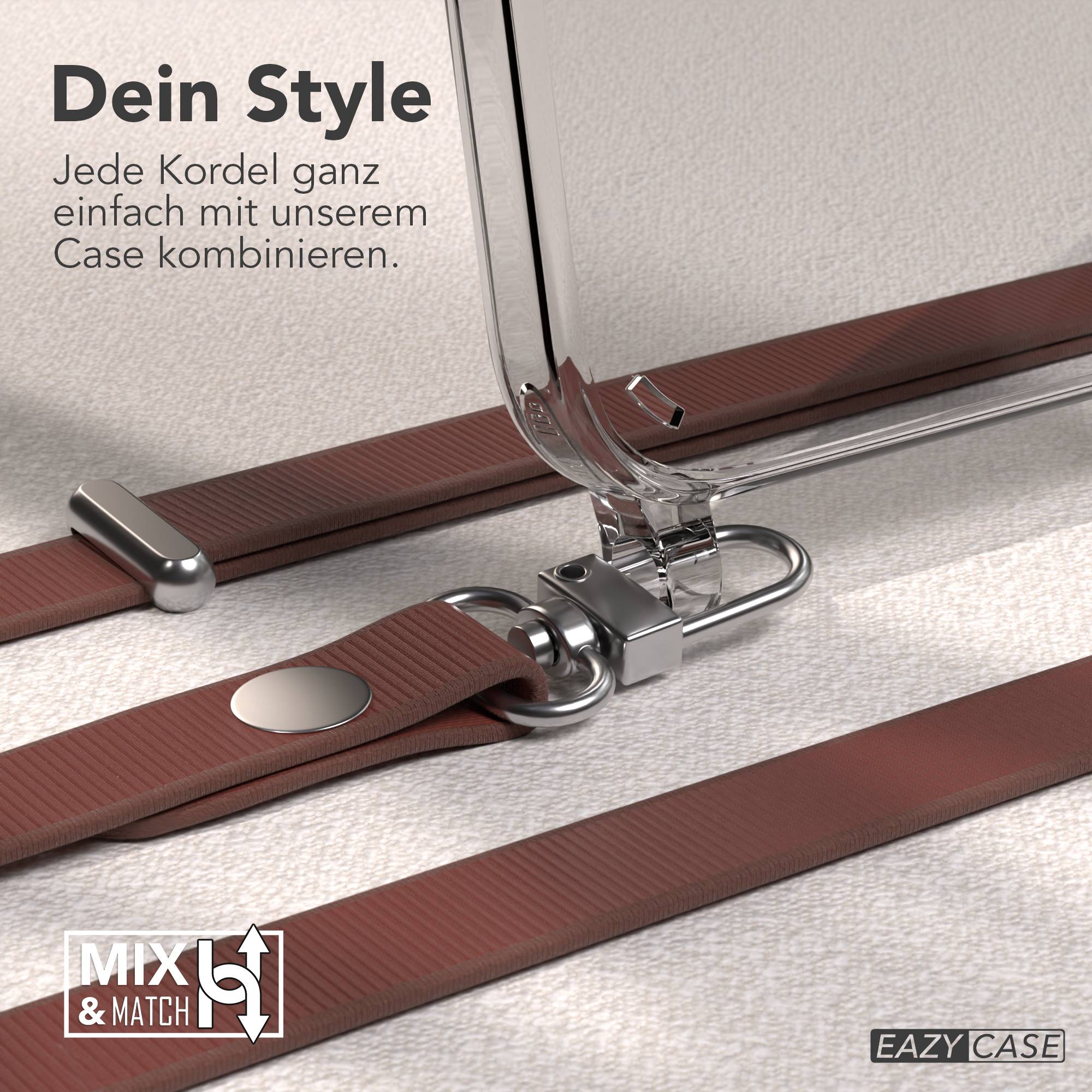 iPhone 14 Pro Max Schutzhülle mit magnetisch verstellbarem Crossbody Umhängeband