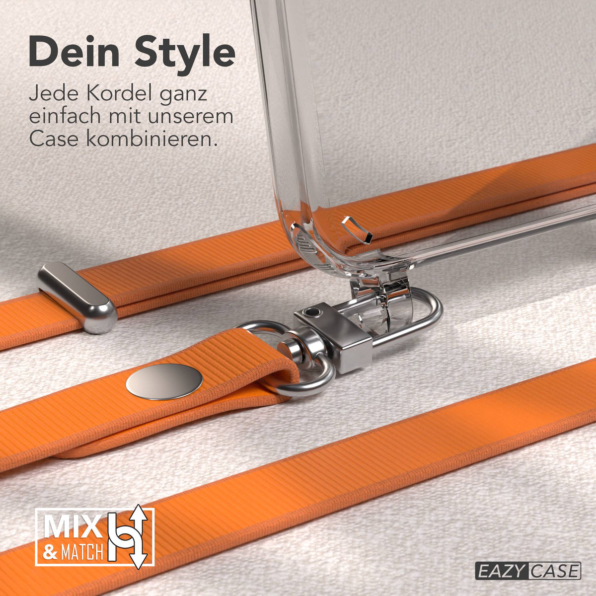 Samsung Galaxy S23 Plus Schutzhülle mit magnetisch verstellbarem Crossbody-Umhängeband