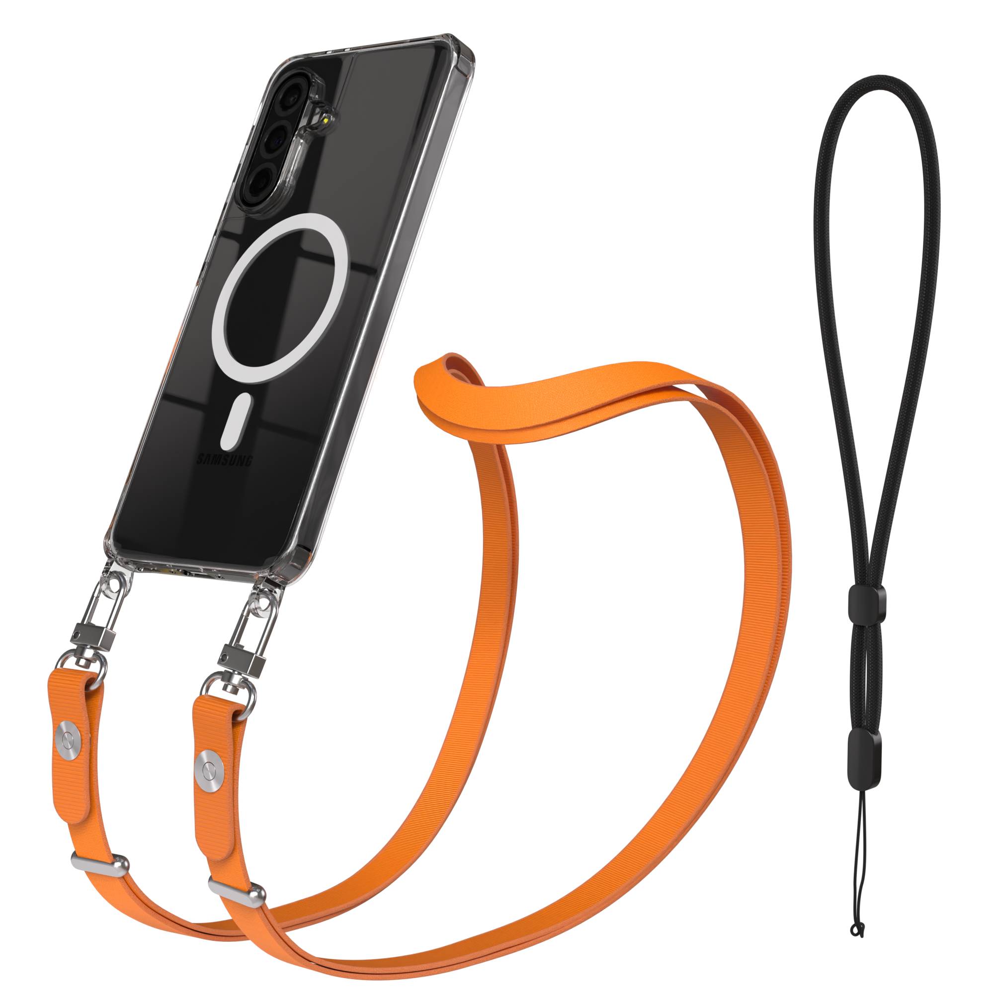 Samsung Galaxy A36 MagSafe Hülle mit magnetischer Crossbody Handykette