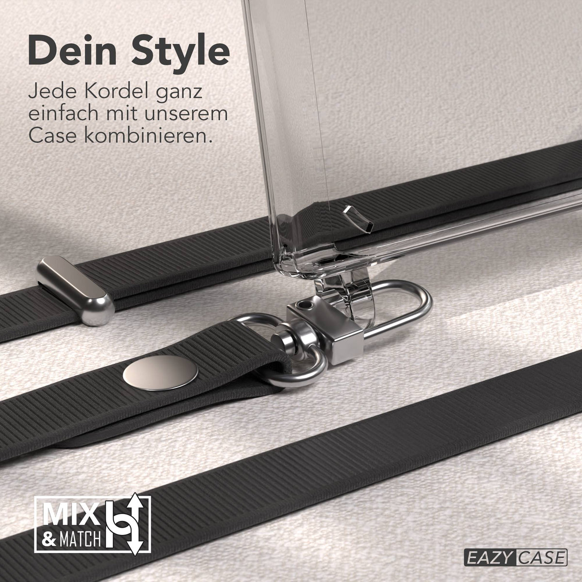 Samsung Galaxy S23 Ultra Schutzhülle mit magnetisch verstellbarem Crossbody-Umhängeband