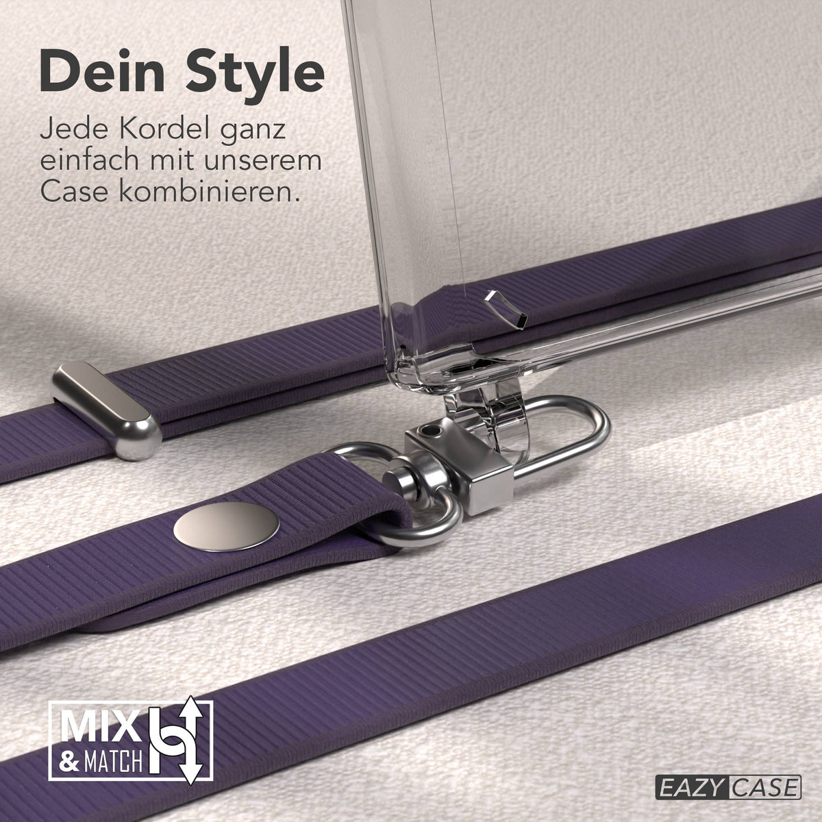 Samsung Galaxy S23 Ultra Schutzhülle mit magnetisch verstellbarem Crossbody-Umhängeband