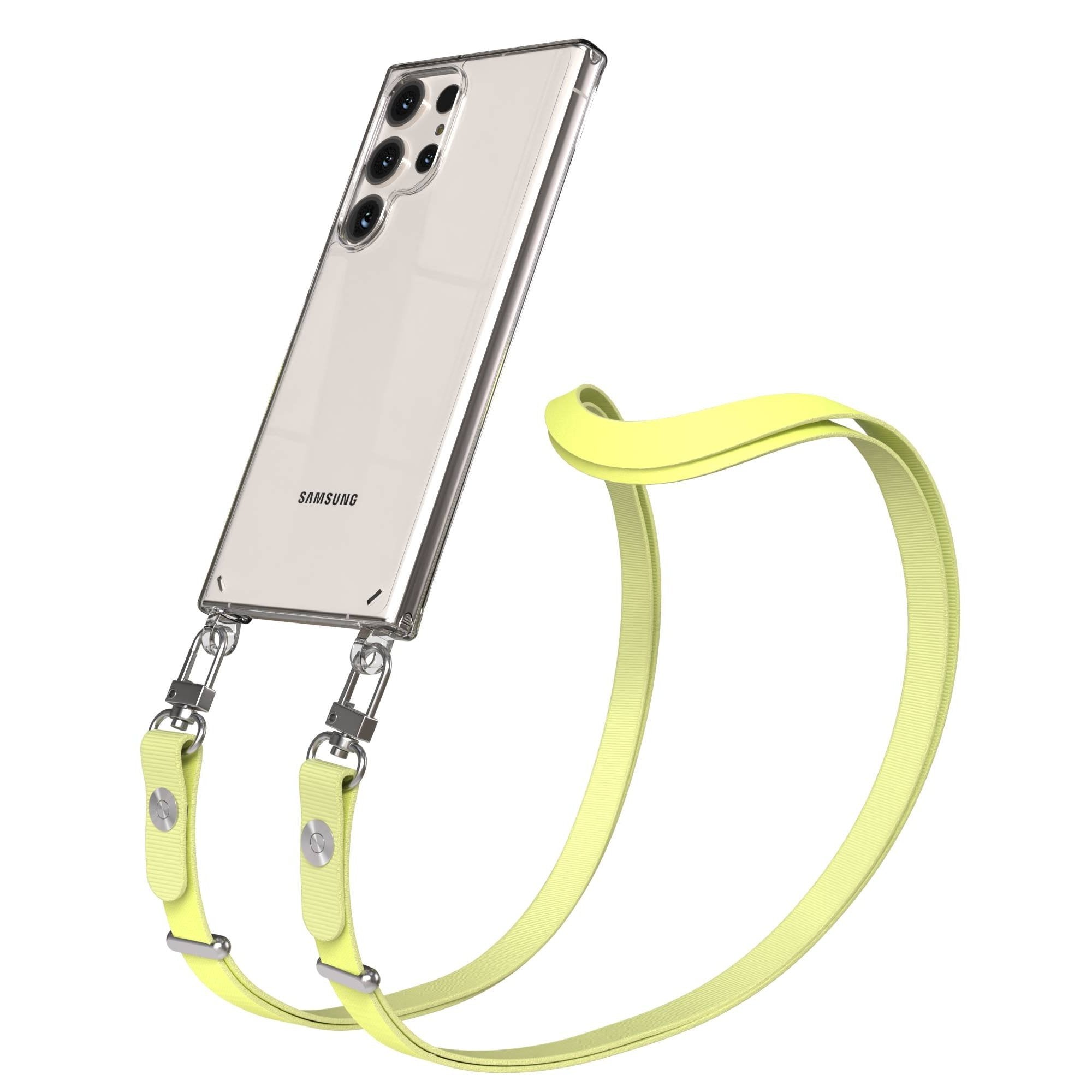 Samsung Galaxy S23 Ultra Schutzhülle mit magnetisch verstellbarem Crossbody-Umhängeband