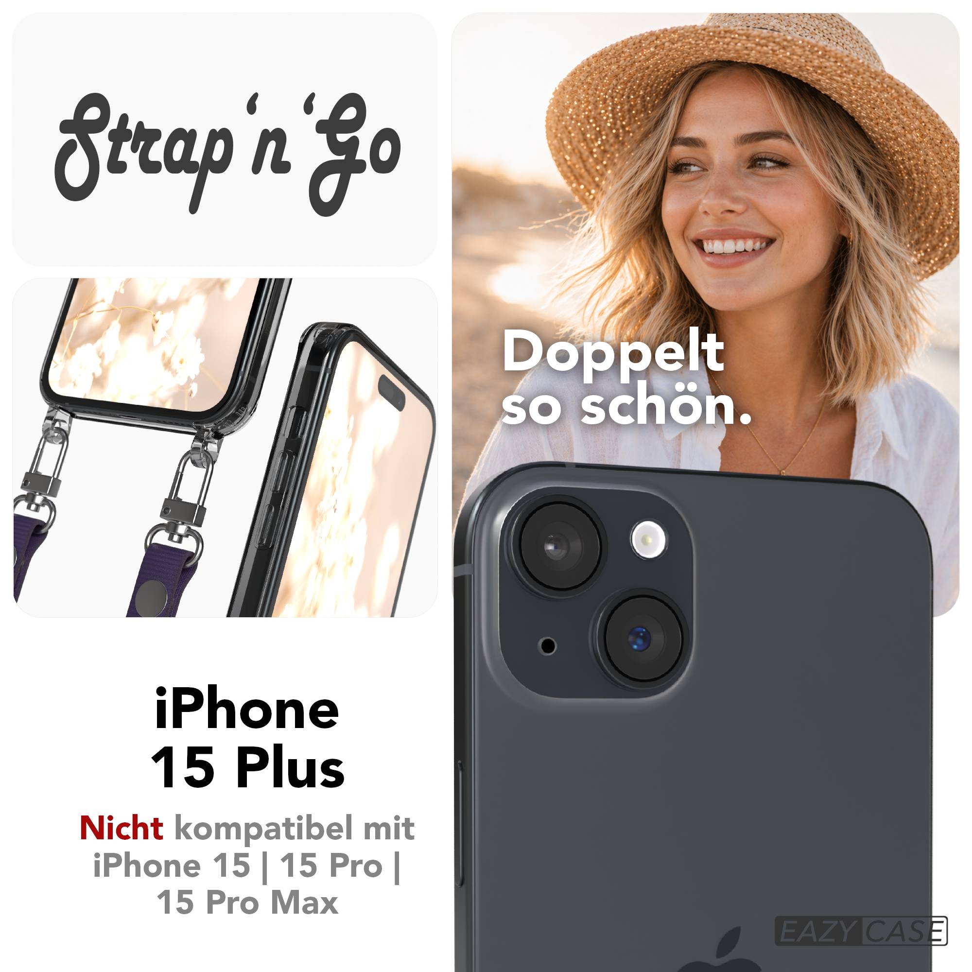 iPhone 15 Plus MagSafe Hülle mit magnetischem Crossbody-Umhängeband #farbe_lila-magsafe-funktion-mit-magsafe