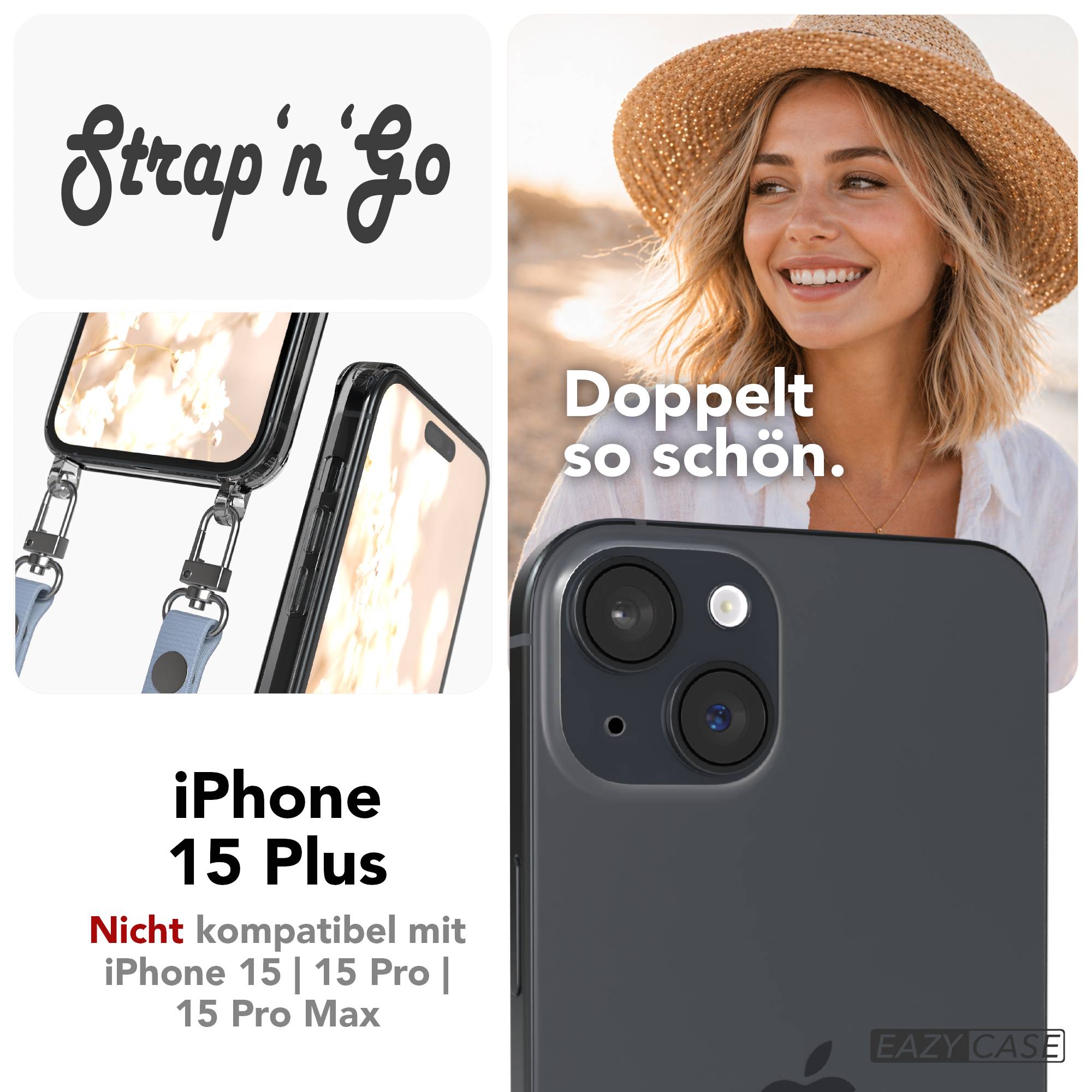 iPhone 15 Plus MagSafe Hülle mit magnetischem Crossbody-Umhängeband #farbe_hellblau-magsafe-funktion-mit-magsafe