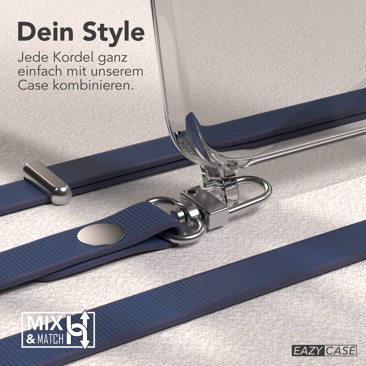 iPhone 15 Pro Max MagSafe Hülle mit magnetischem Crossbody-Umhängeband #farbe_blau-magsafe-funktion-ohne-magsafe