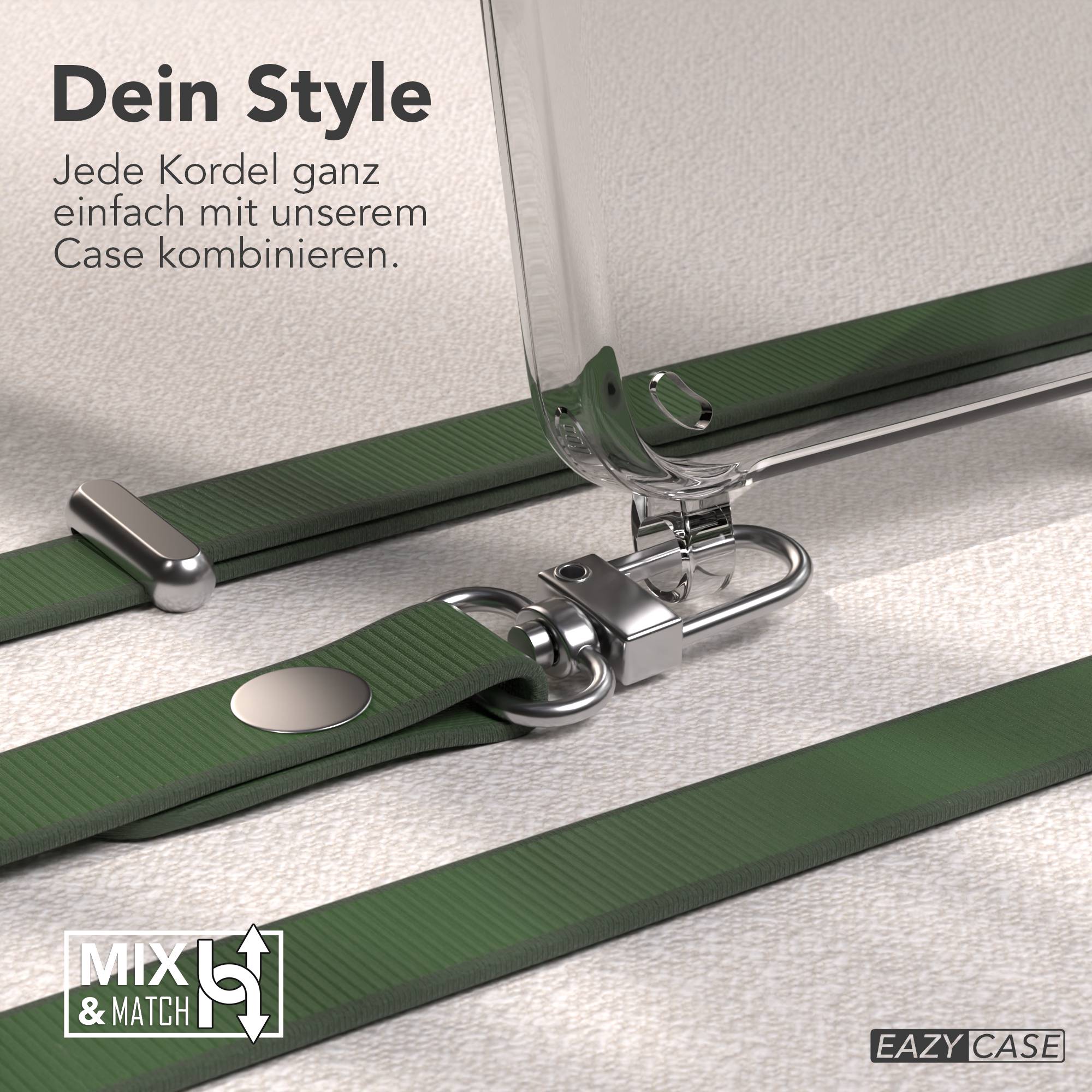 Samsung Galaxy S24 MagSafe Schutzhülle mit magnetischer Crossbody Handykette #farbe_grun-magsafe-funktion-mit-magsafe