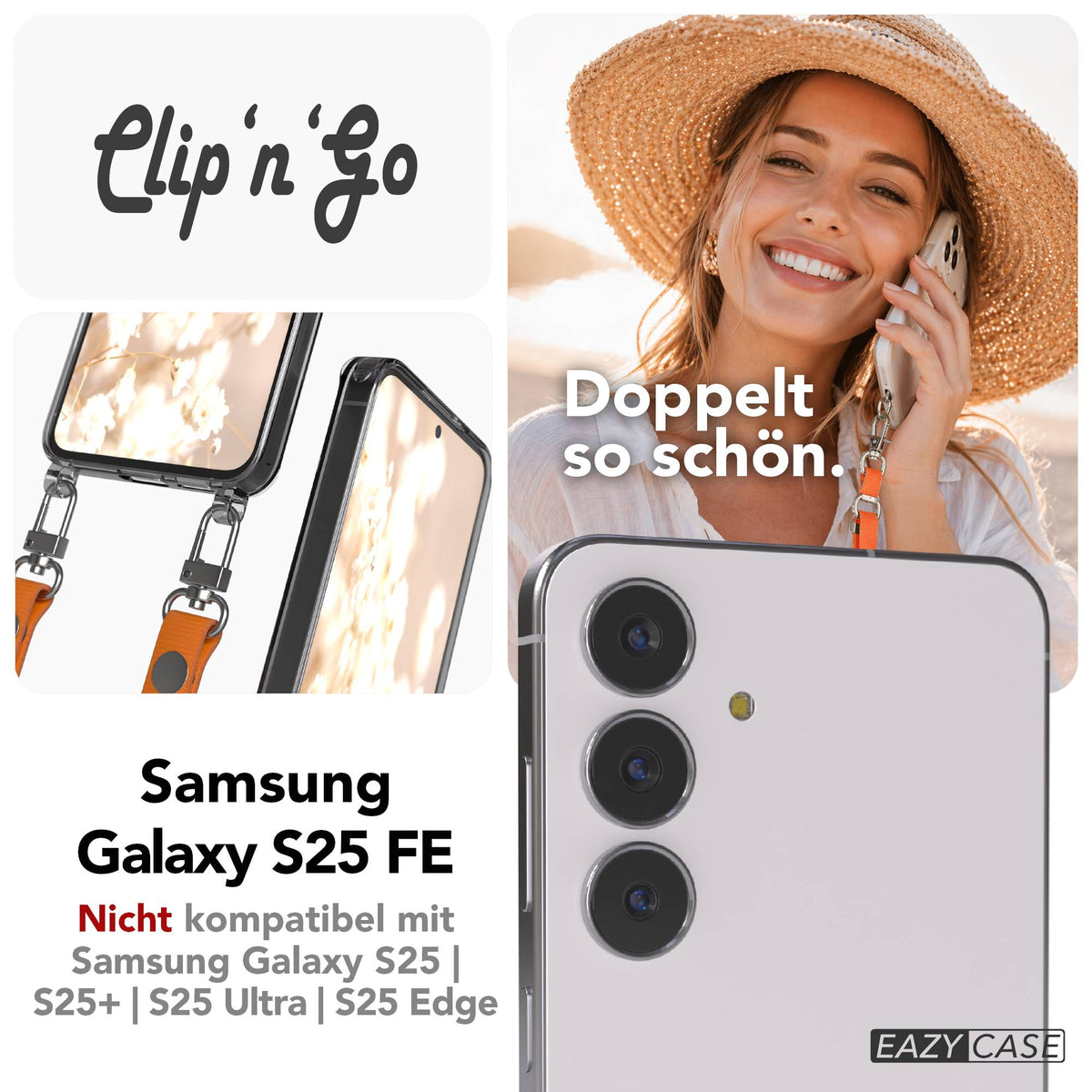 Galaxy S25 FE MagSafe Hülle + magnetisches Band
