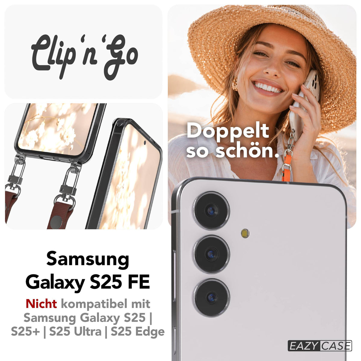 Galaxy S25 FE MagSafe Hülle + magnetisches Band