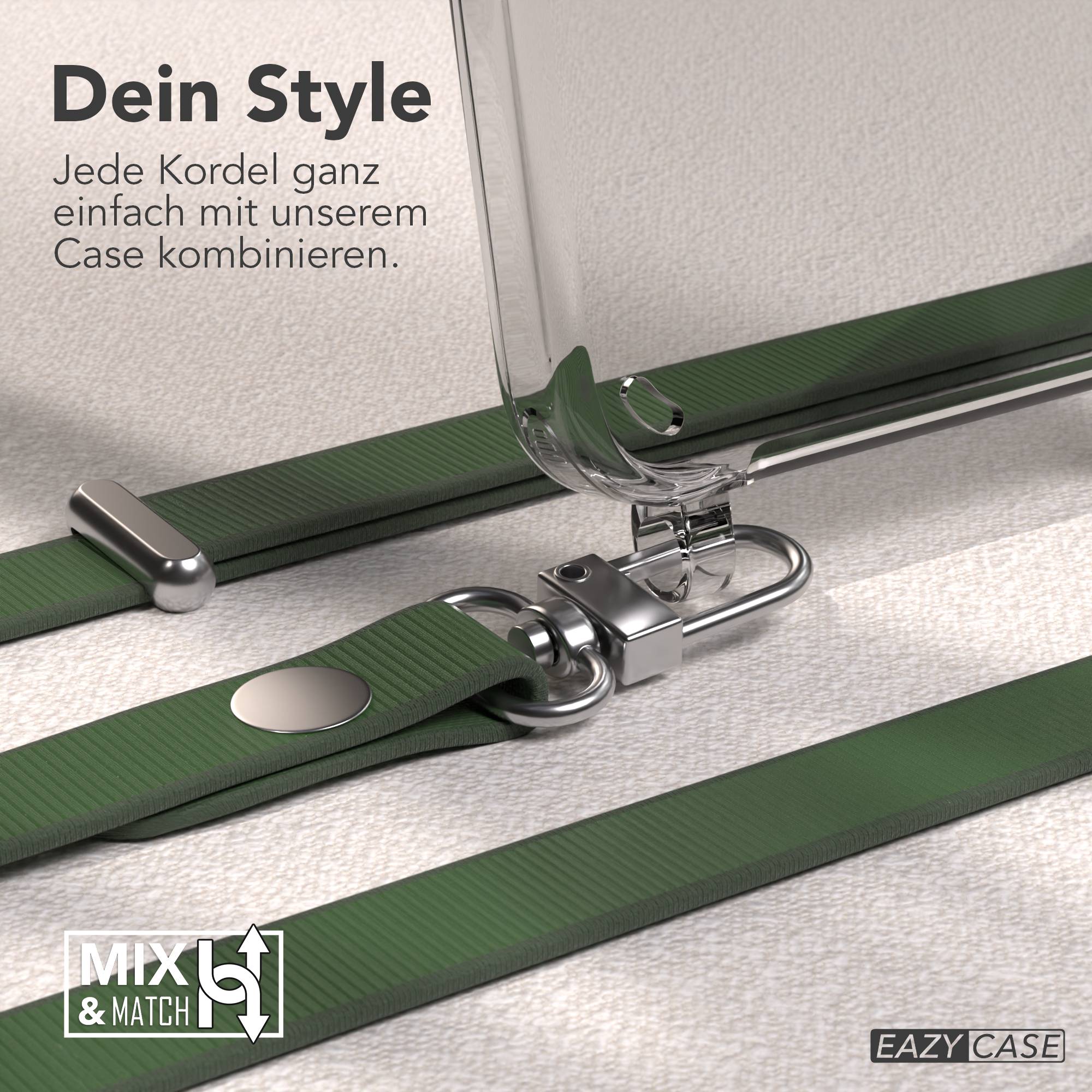Samsung Galaxy S24 Plus MagSafe Hülle mit magnetischer Crossbody Handykette #farbe_grun-magsafe-funktion-ohne-magsafe