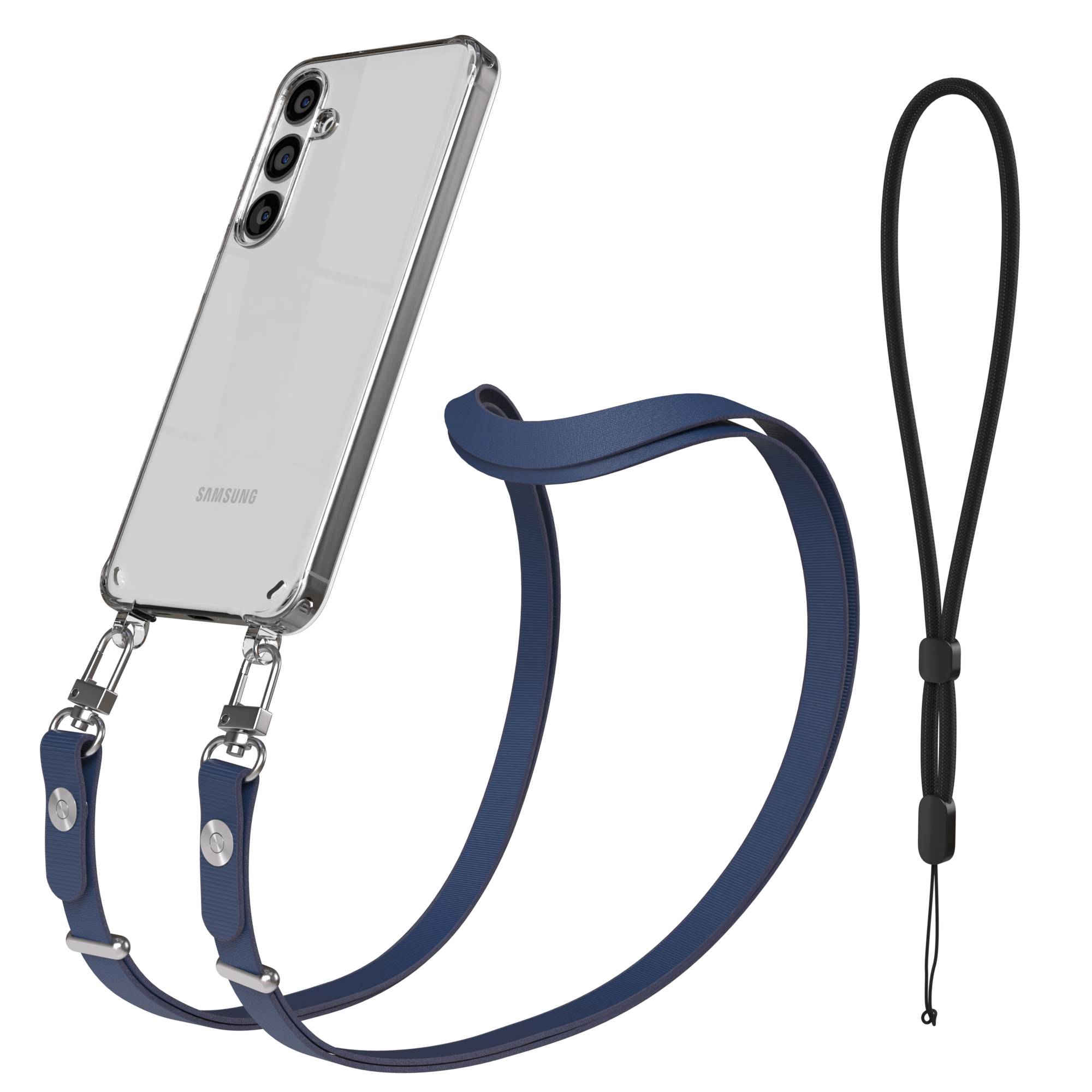 Samsung Galaxy S24 Plus MagSafe Hülle mit magnetischer Crossbody Handykette