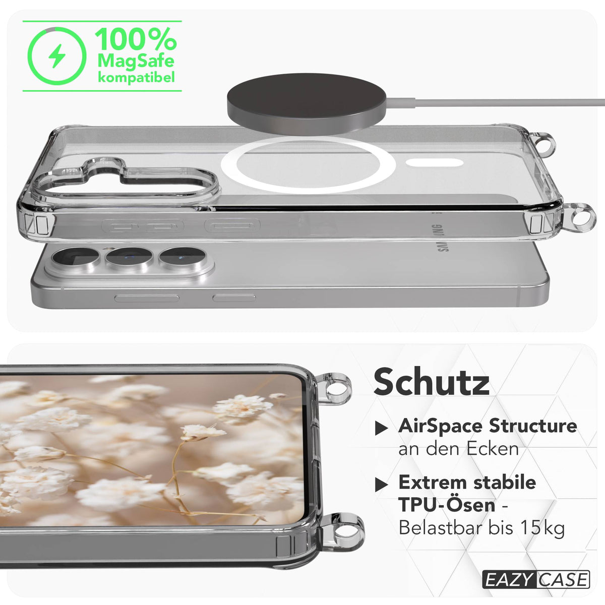Galaxy S26 Plus MagSafe Hülle + magnetisches Band
