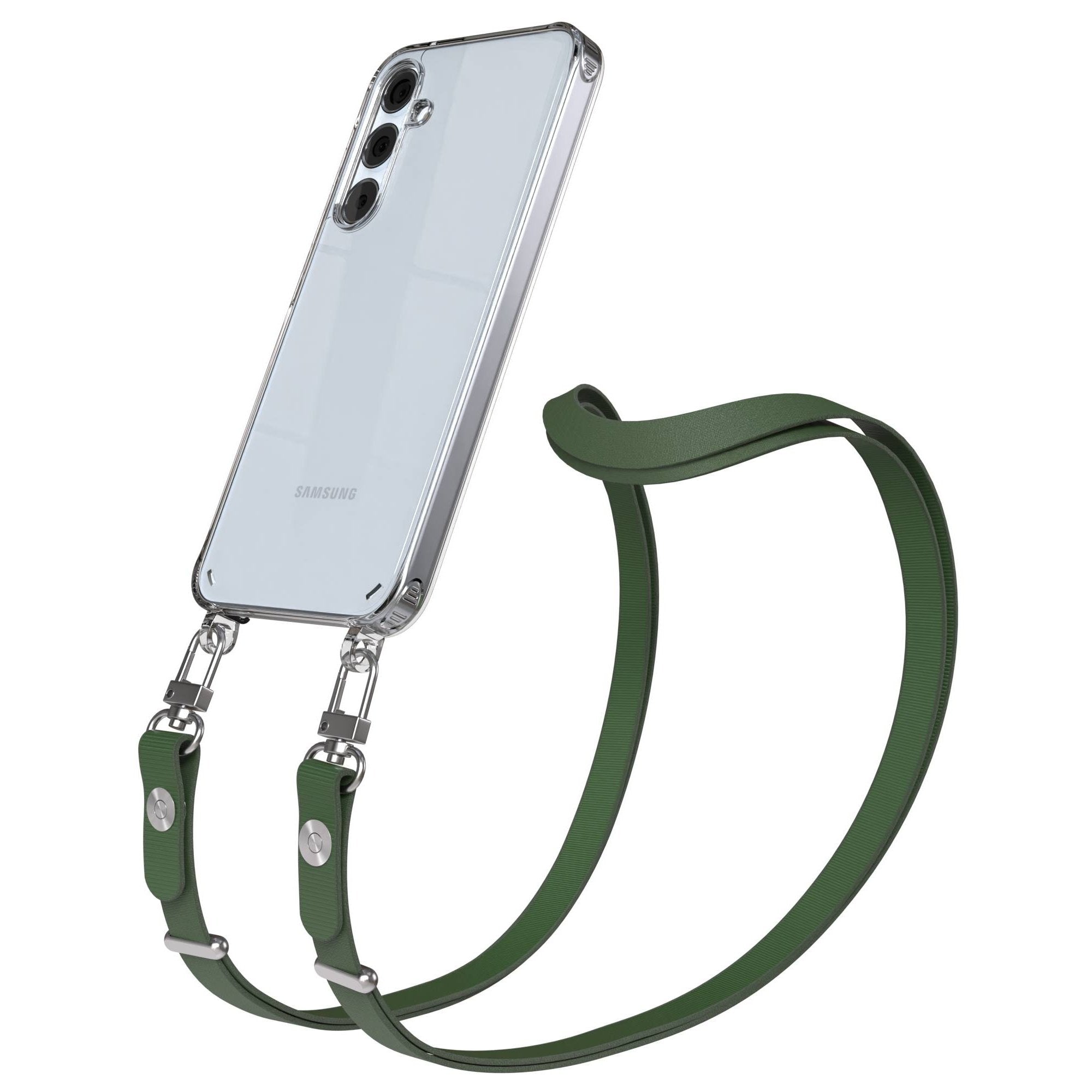 Samsung Galaxy A35 Schutzhülle mit magnetischem Crossbody Umhängeband