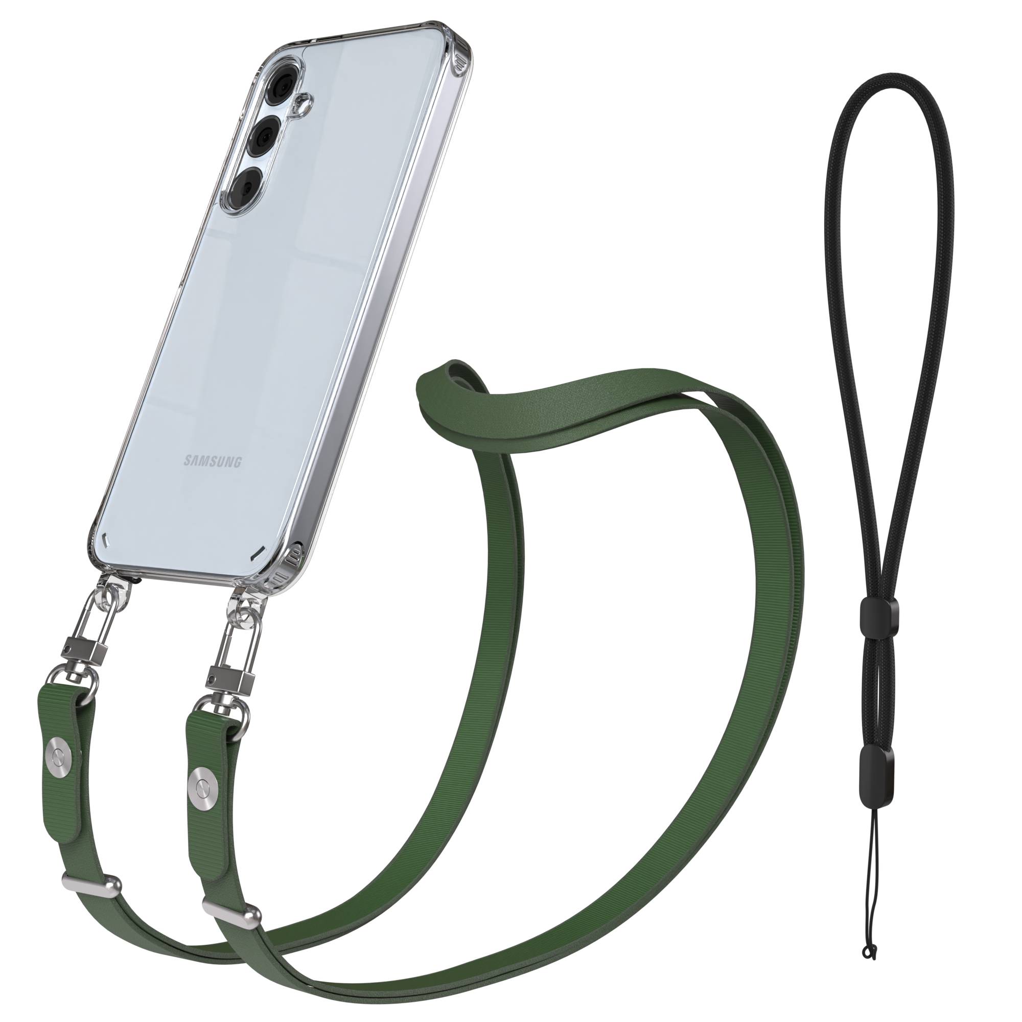 Samsung Galaxy A35 Schutzhülle mit magnetischem Crossbody Umhängeband