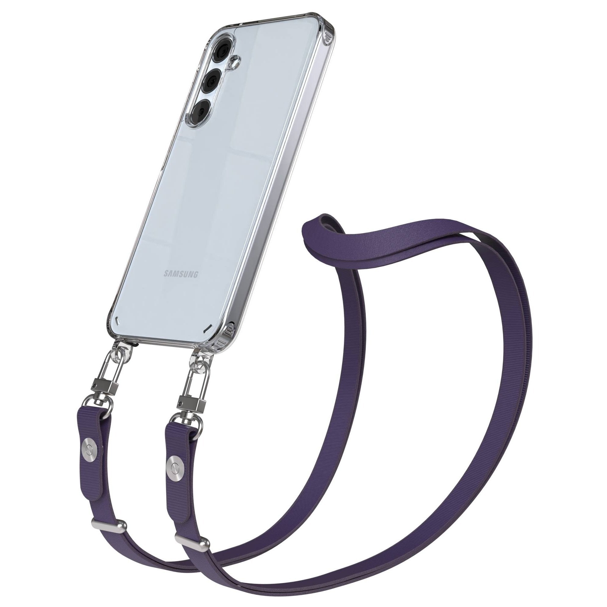 Samsung Galaxy A35 Schutzhülle mit magnetischem Crossbody Umhängeband
