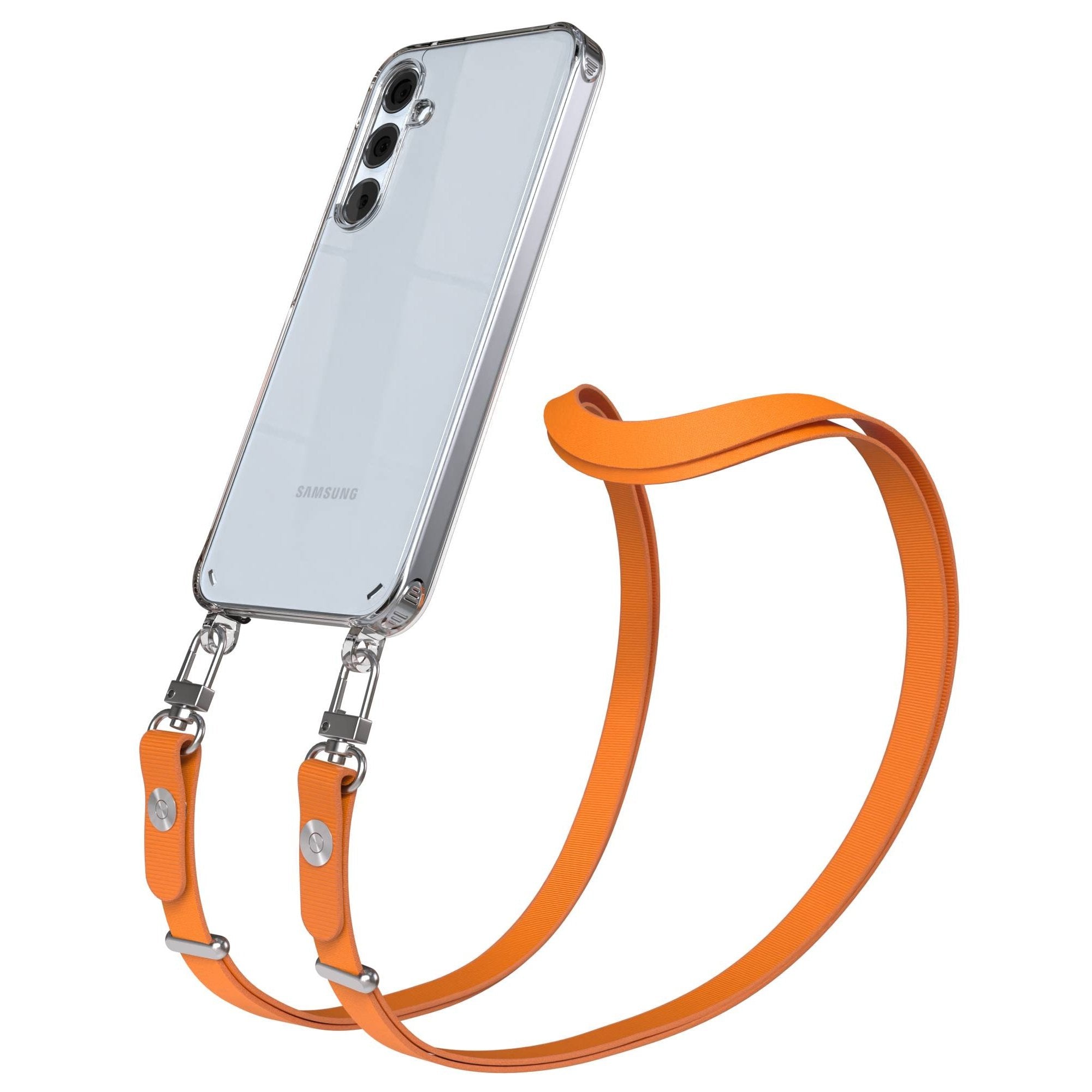 Samsung Galaxy A35 Schutzhülle mit magnetischem Crossbody Umhängeband