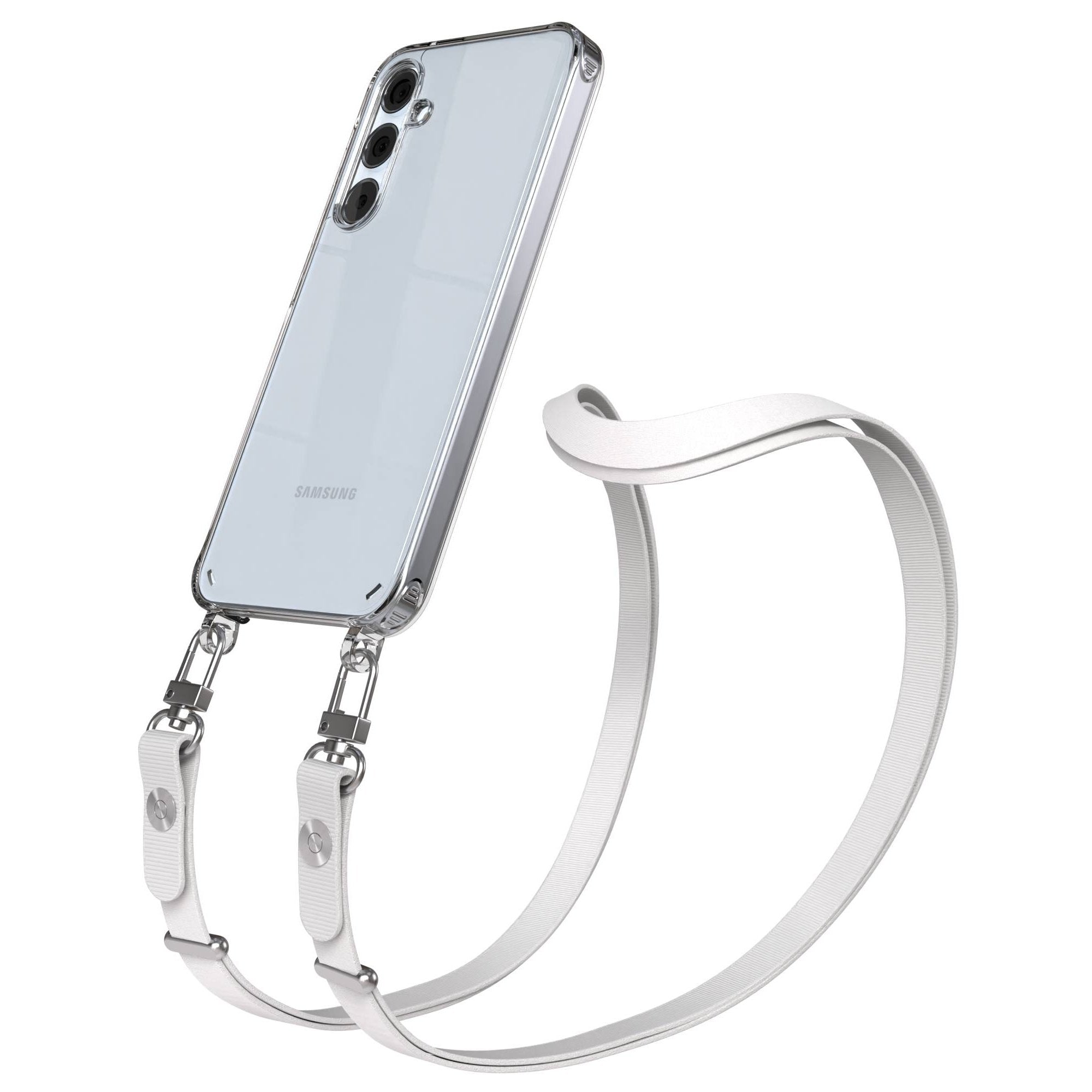Samsung Galaxy A35 Schutzhülle mit magnetischem Crossbody Umhängeband