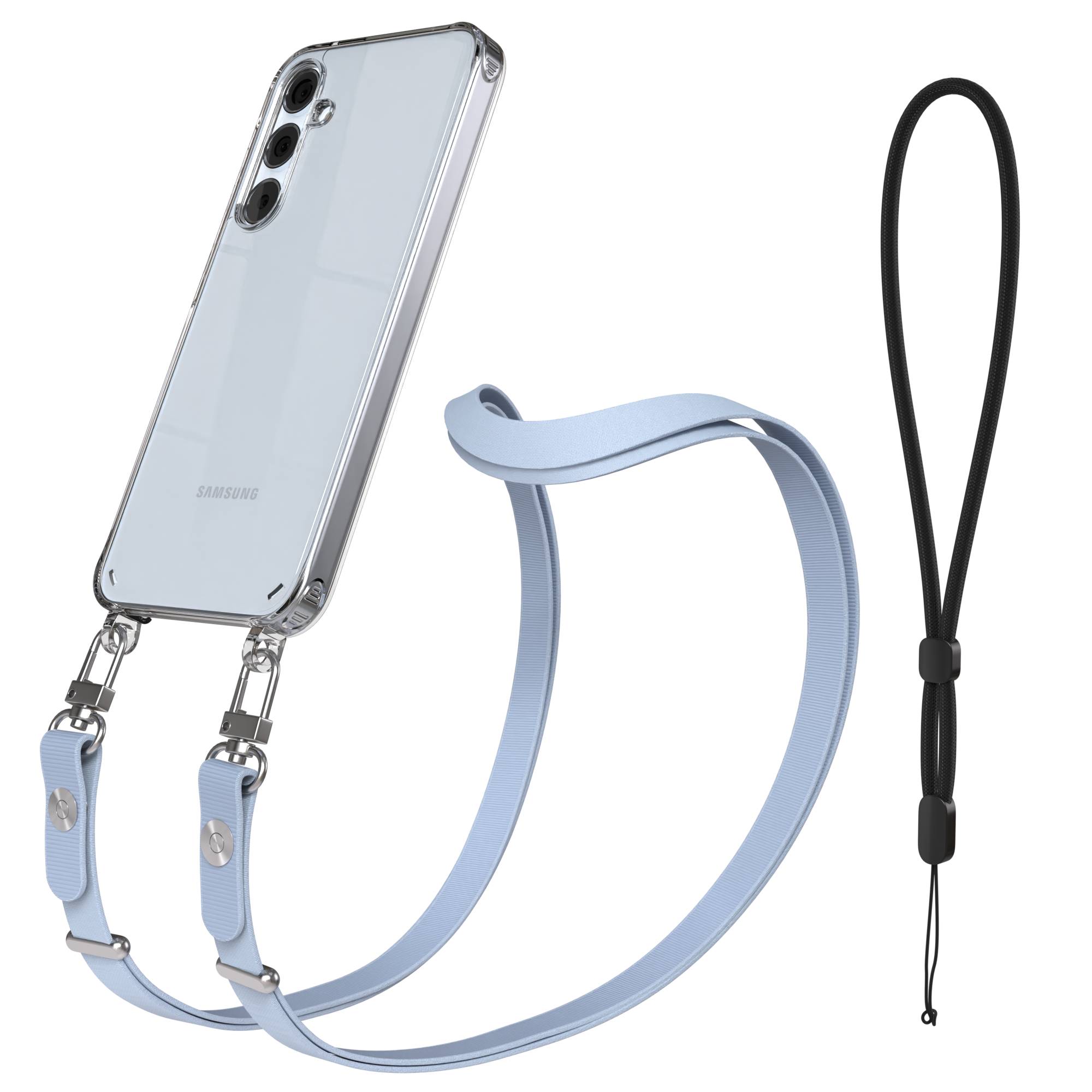 Samsung Galaxy A35 Schutzhülle mit magnetischem Crossbody Umhängeband