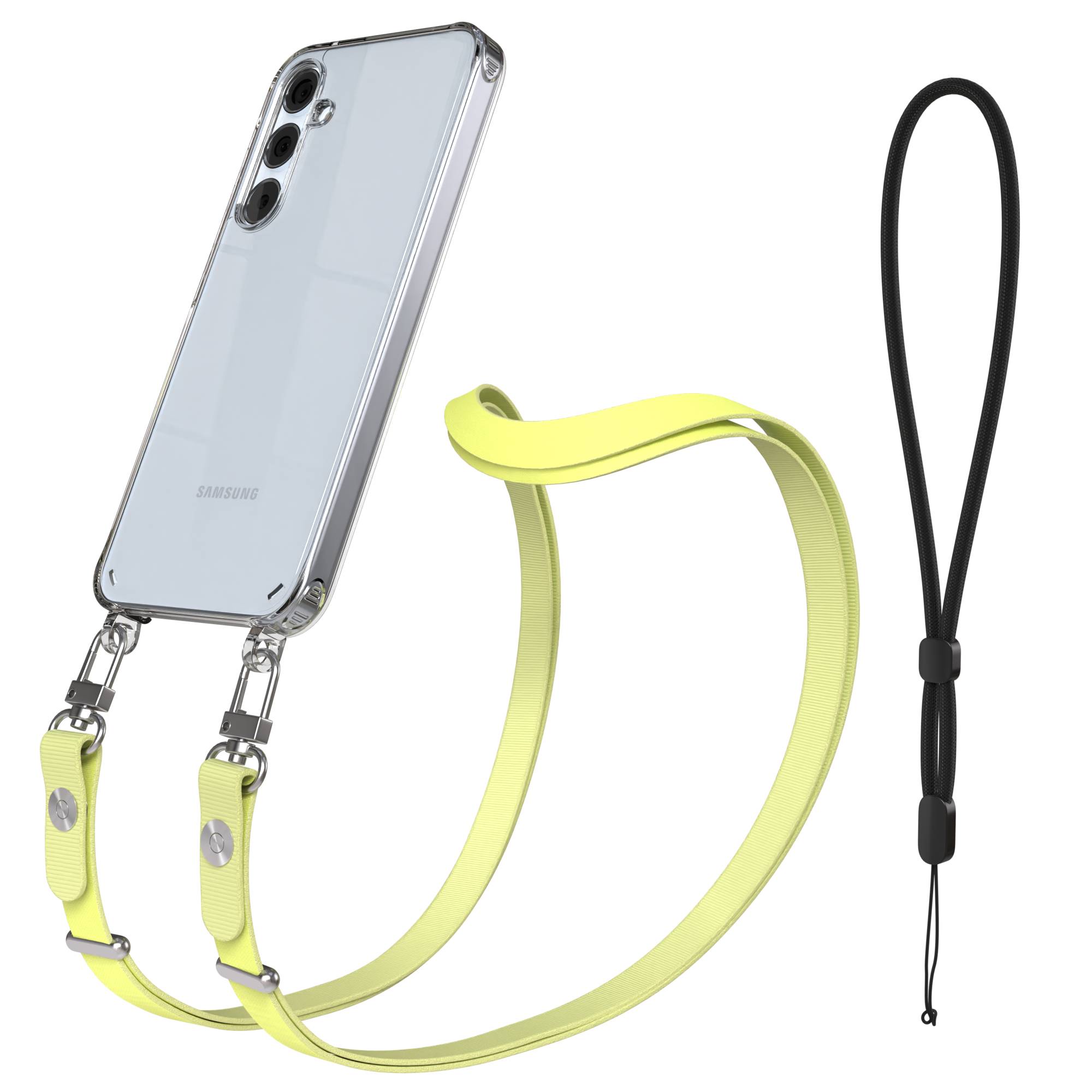 Samsung Galaxy A35 Schutzhülle mit magnetischem Crossbody Umhängeband