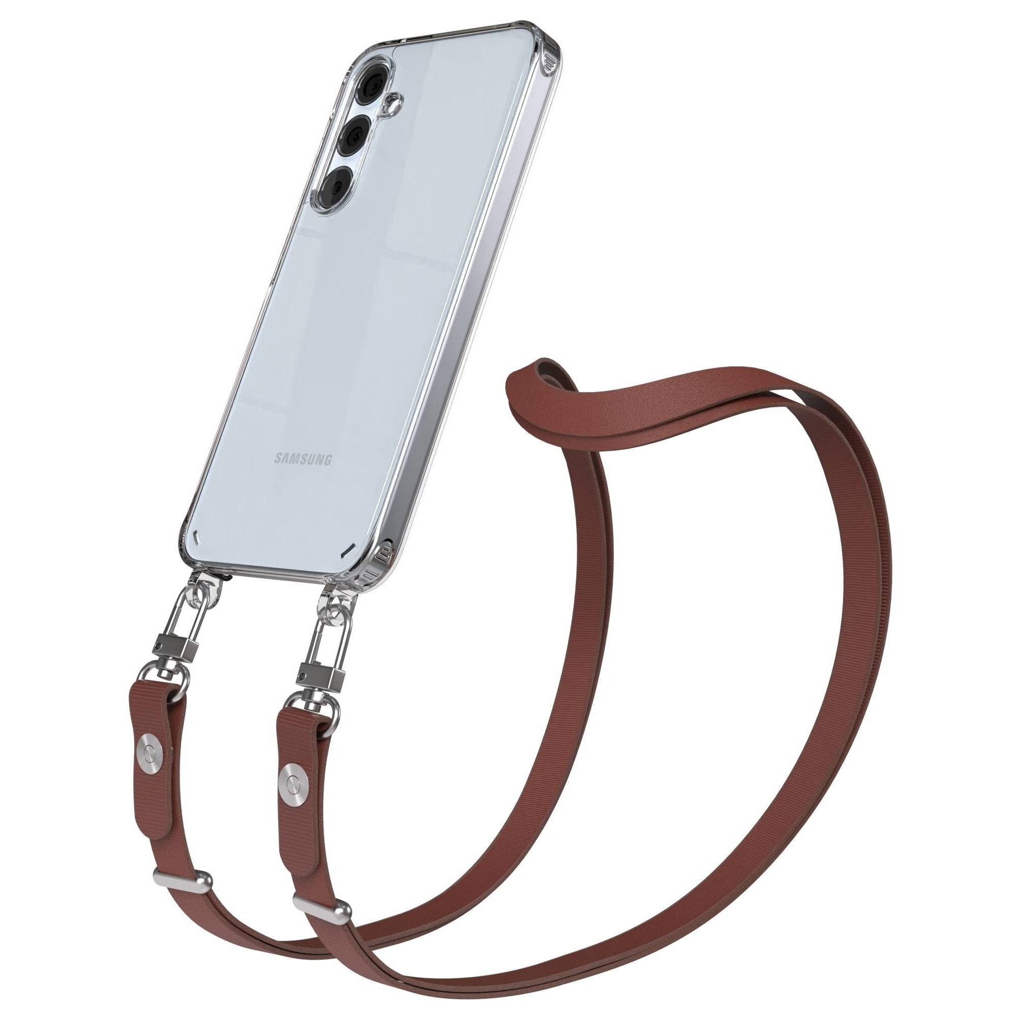 Samsung Galaxy A35 Schutzhülle mit magnetischem Crossbody Umhängeband