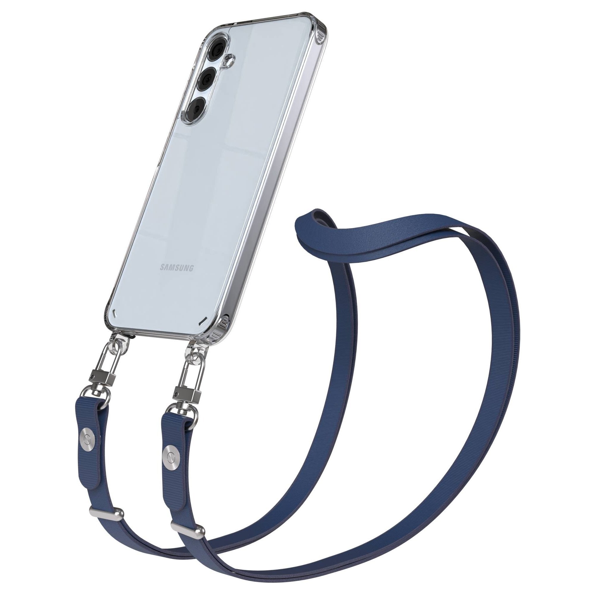 Samsung Galaxy A35 Schutzhülle mit magnetischem Crossbody Umhängeband
