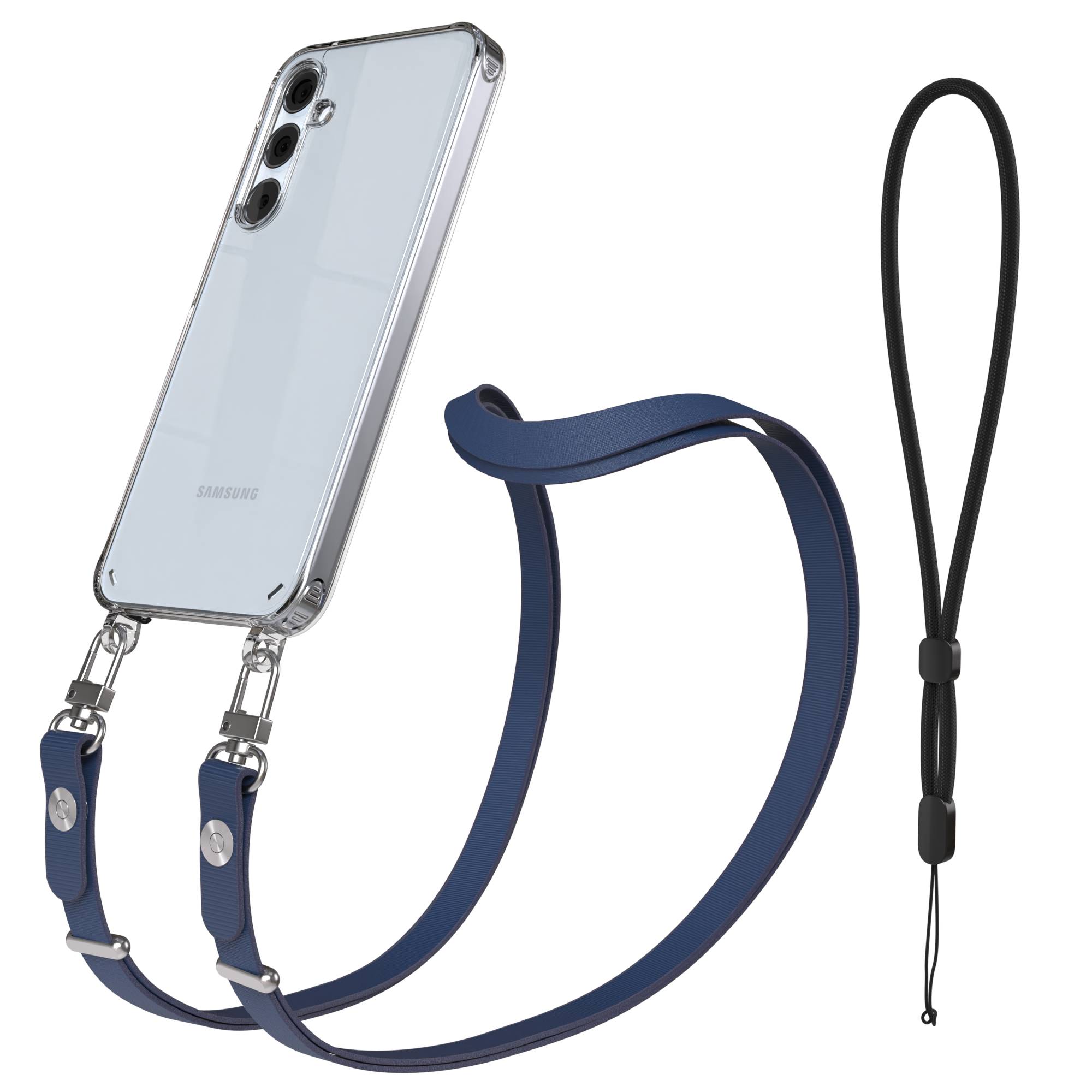 Samsung Galaxy A35 Schutzhülle mit magnetischem Crossbody Umhängeband