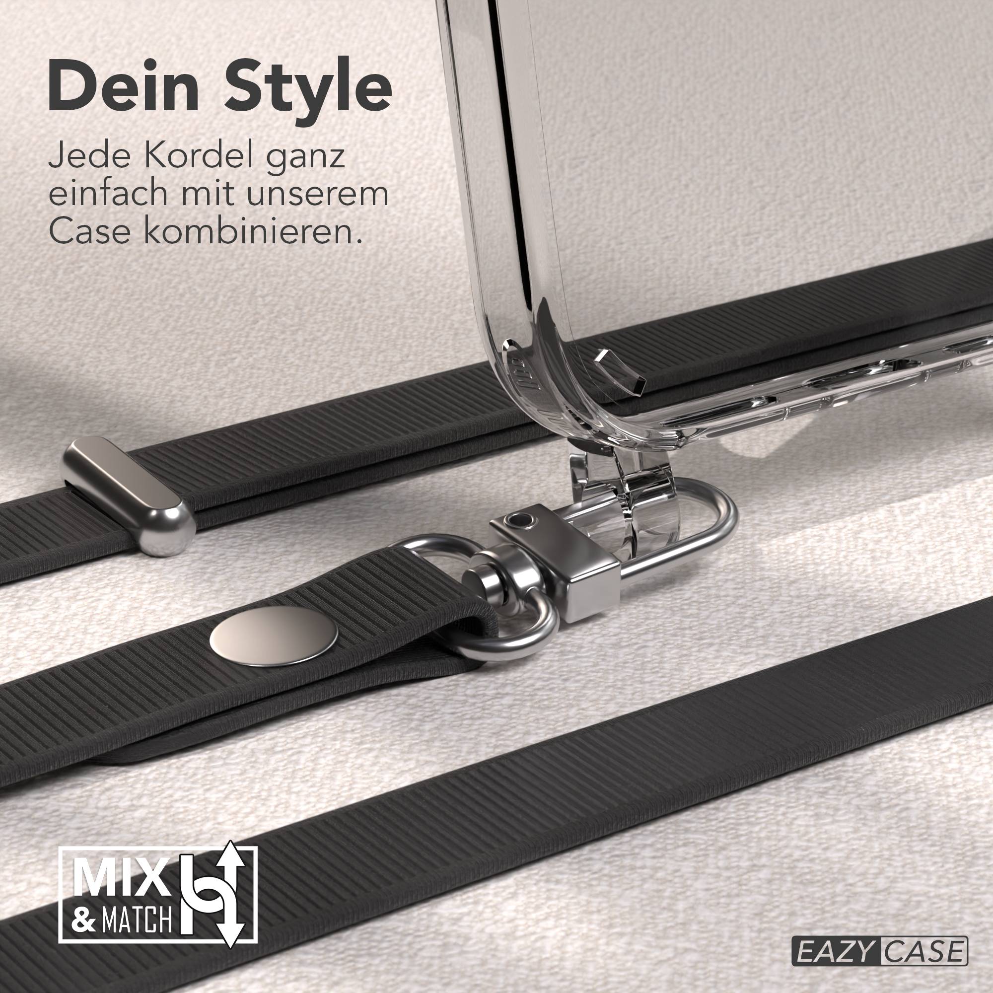 Apple iPhone 16 MagSafe Hülle mit magnetischer Crossbody Handykette Set #farbe_schwarz-magsafe-funktion-mit-magsafe