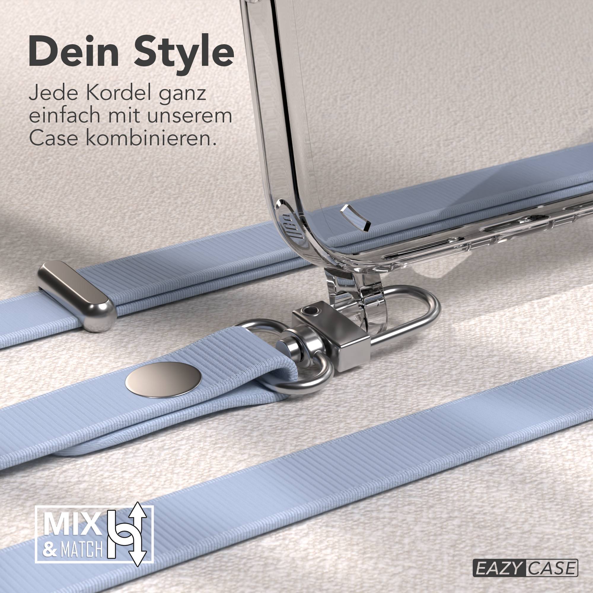 iPhone 16 Plus MagSafe Hülle mit magnetischem Crossbody-Umhängeband von EAZY CASE #farbe_hellblau-magsafe-funktion-mit-magsafe