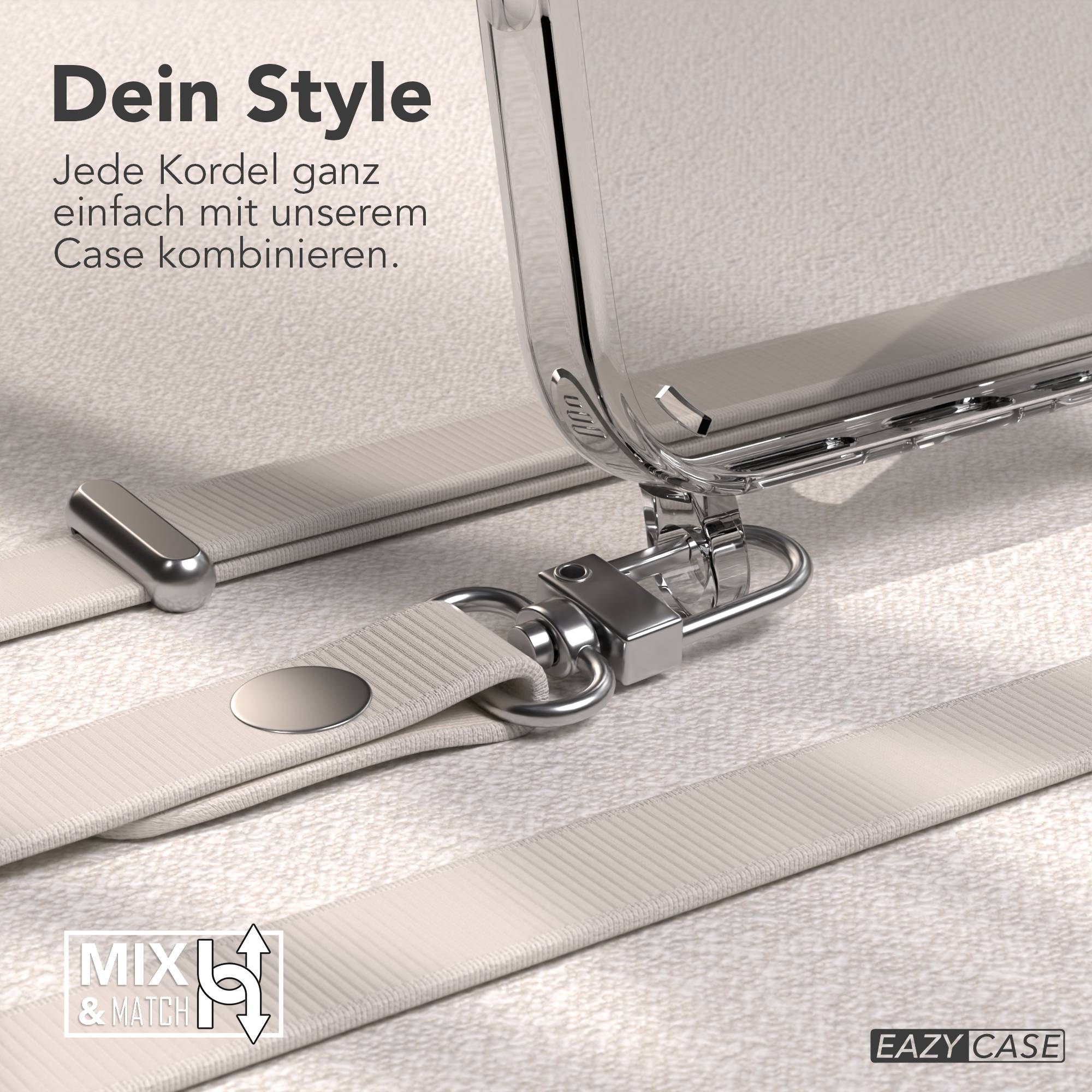 Apple iPhone 16 Pro MagSafe Hülle mit magnetischer Crossbody Handykette Set