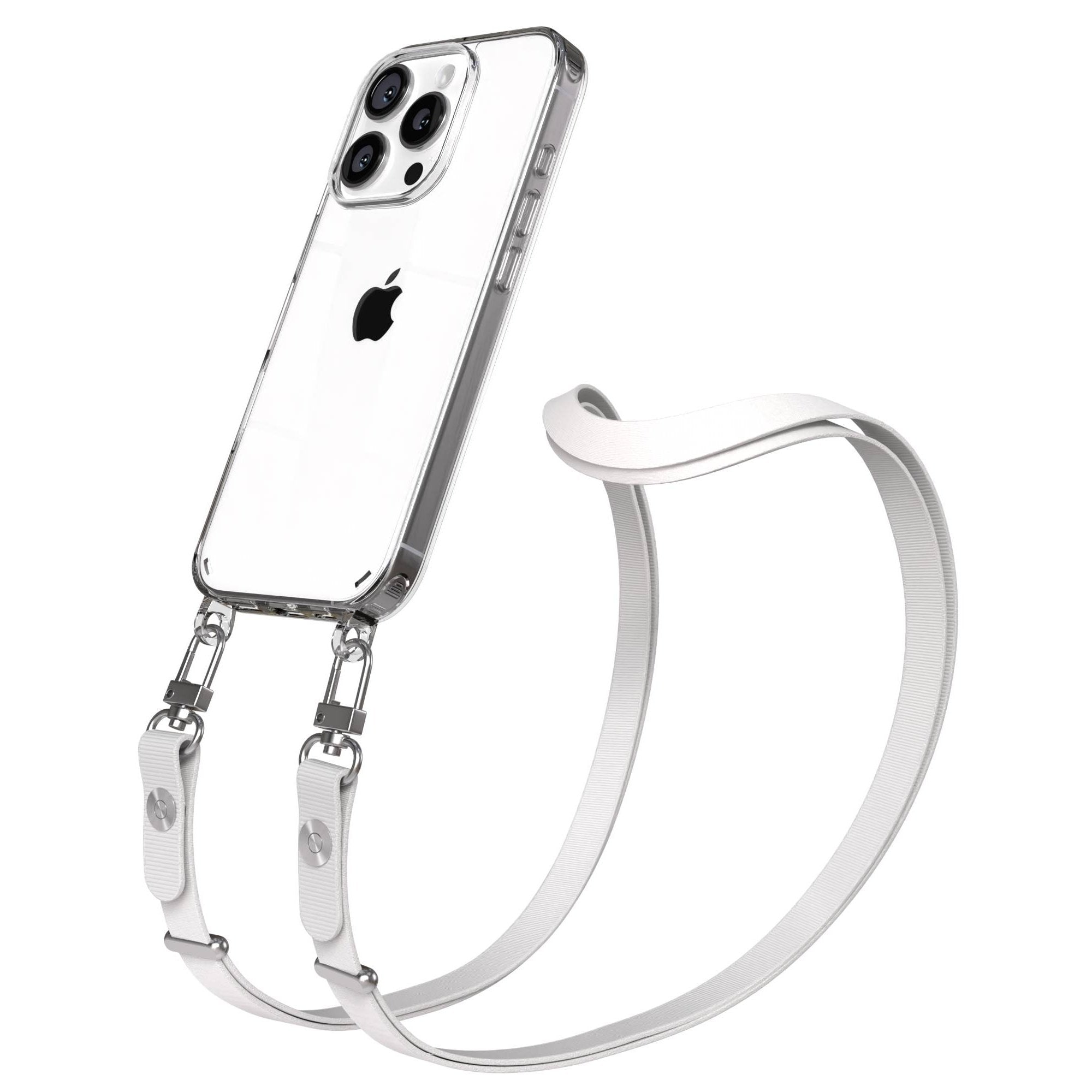 Apple iPhone 16 Pro MagSafe Hülle mit magnetischer Crossbody Handykette Set