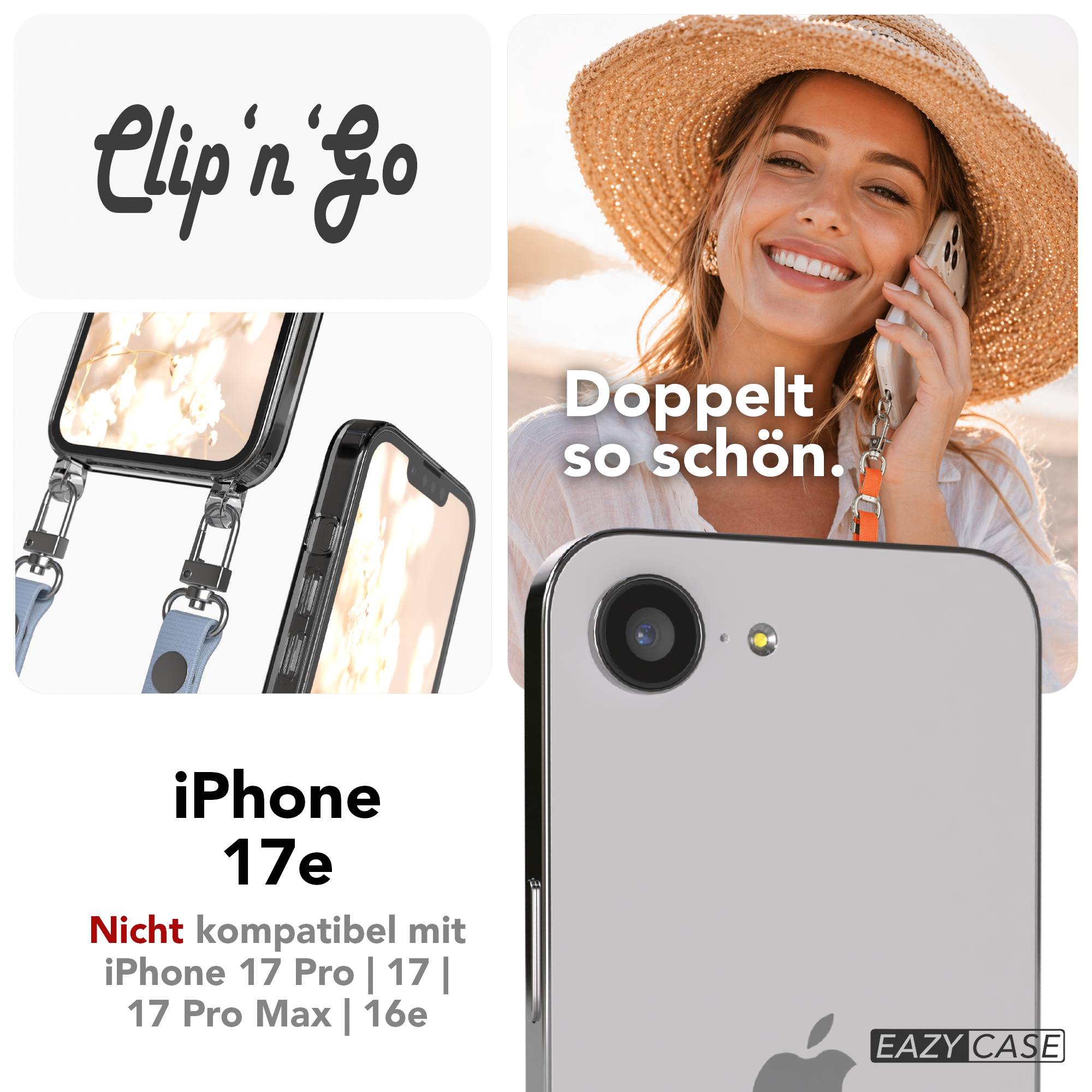 Apple iPhone 17e MagSafe Hülle mit magnetischem Crossbody-Umhängeband #farbe_hellblau-magsafe-funktion-mit-magsafe
