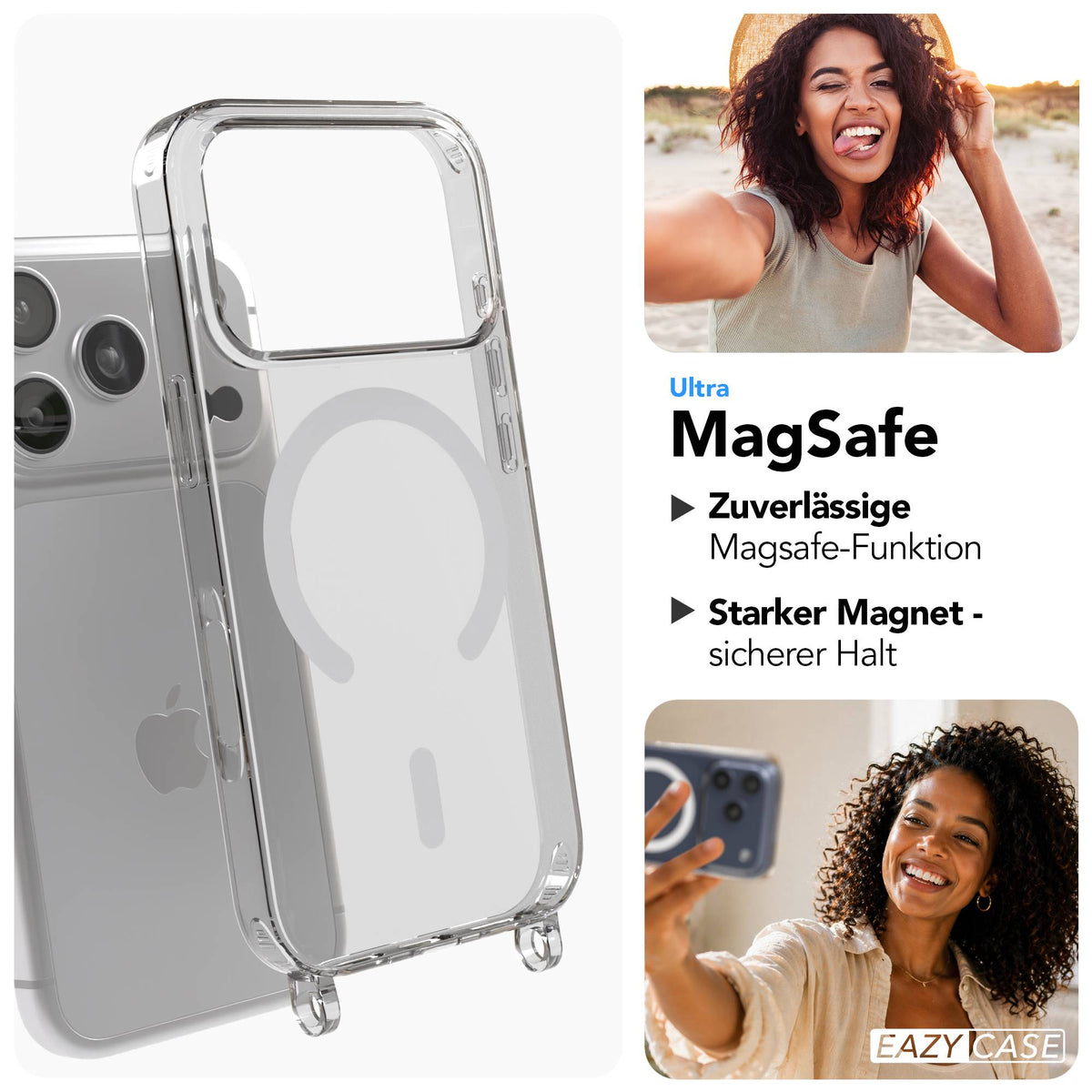 iPhone 17 Pro MagSafe Hülle + magnetisches Band
