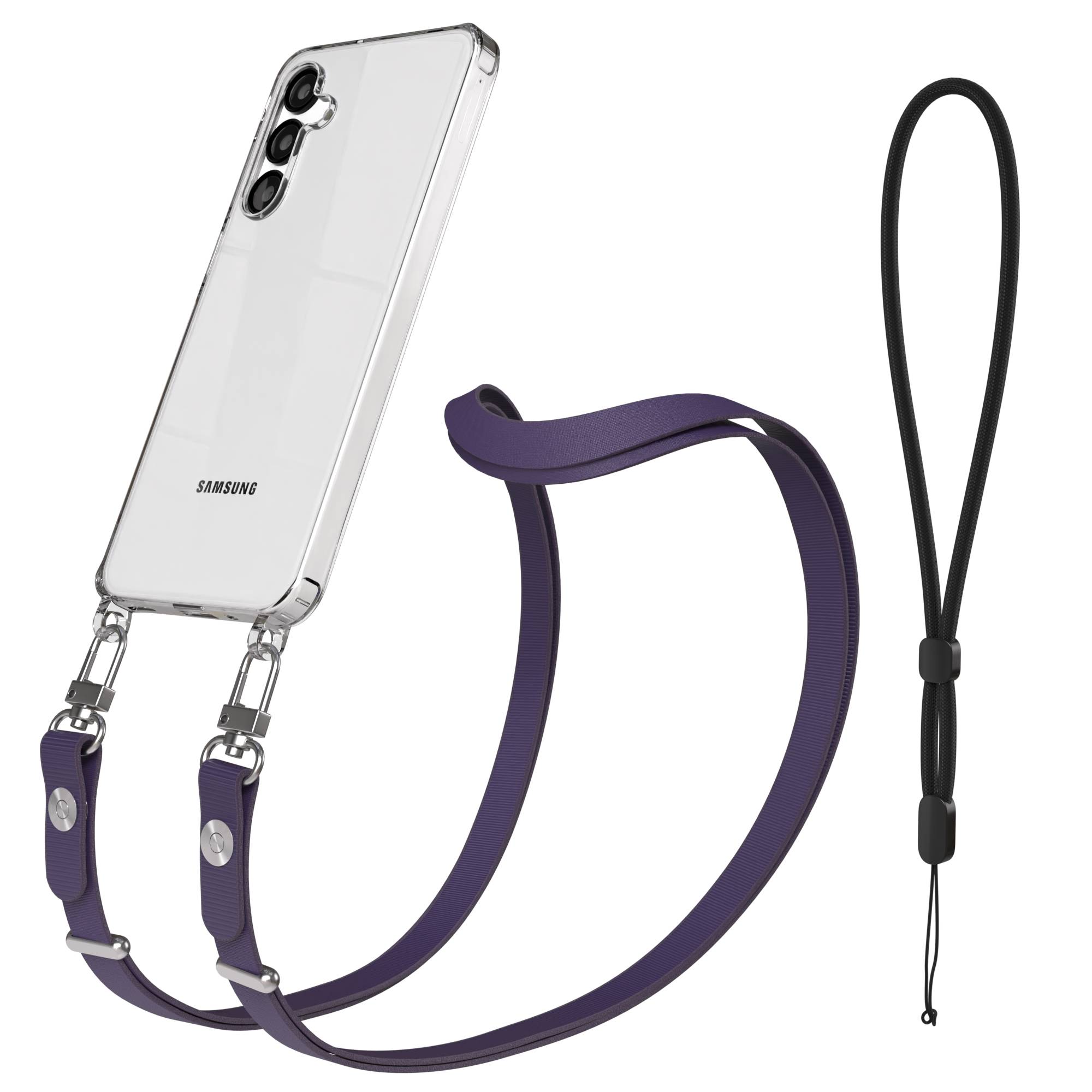 Samsung Galaxy A16 MagSafe Hülle mit magnetischer Crossbody Handykette im Set