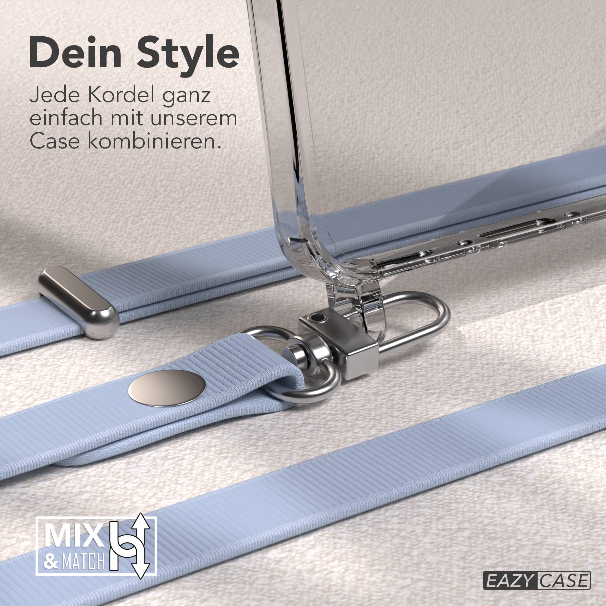 Samsung Galaxy A56 MagSafe Hülle mit magnetischer Crossbody Handykette #farbe_hellblau-magsafe-funktion-ohne-magsafe