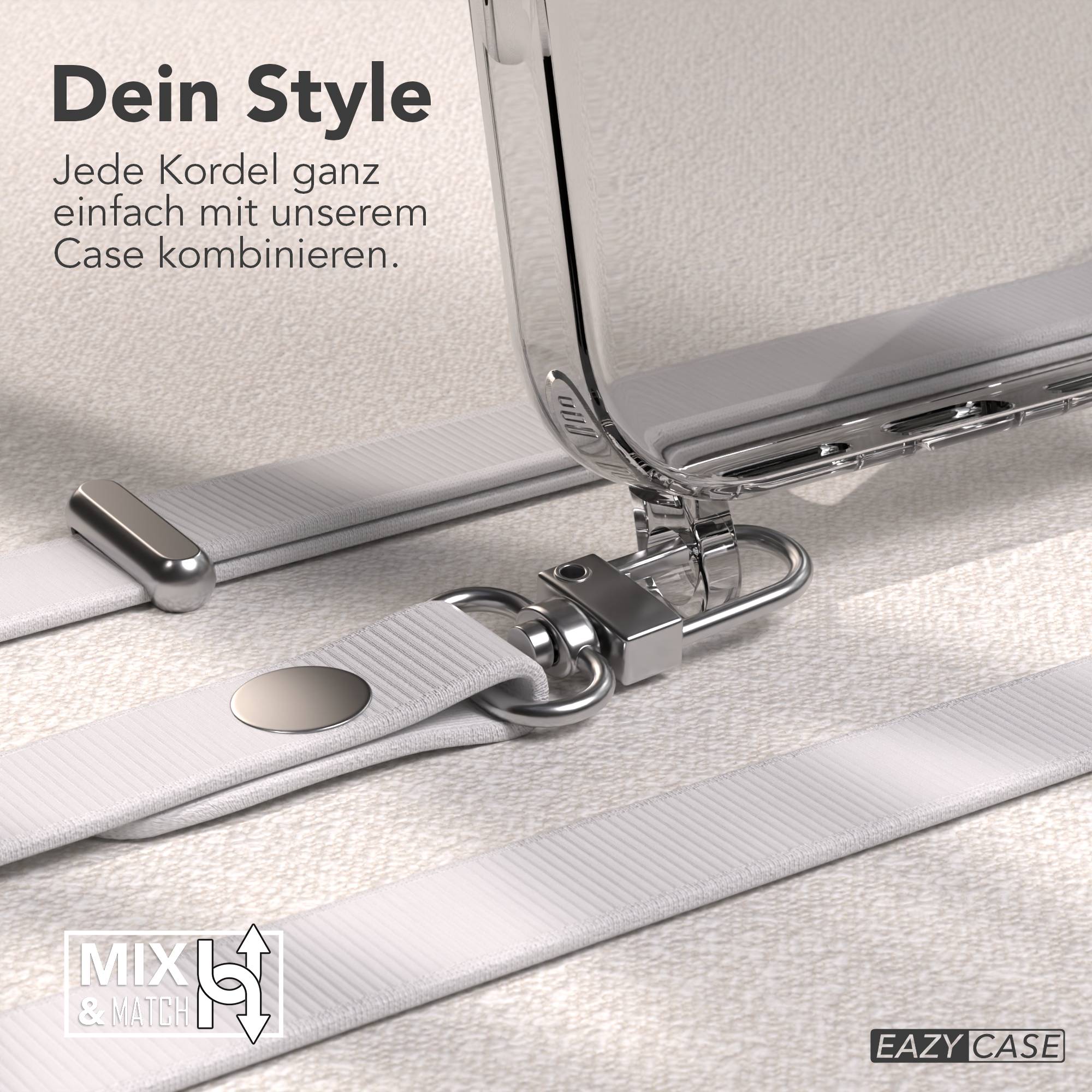 Apple iPhone 17 Pro MagSafe Hülle mit magnetischer Crossbody Handykette #farbe_grau-magsafe-funktion-ohne-magsafe