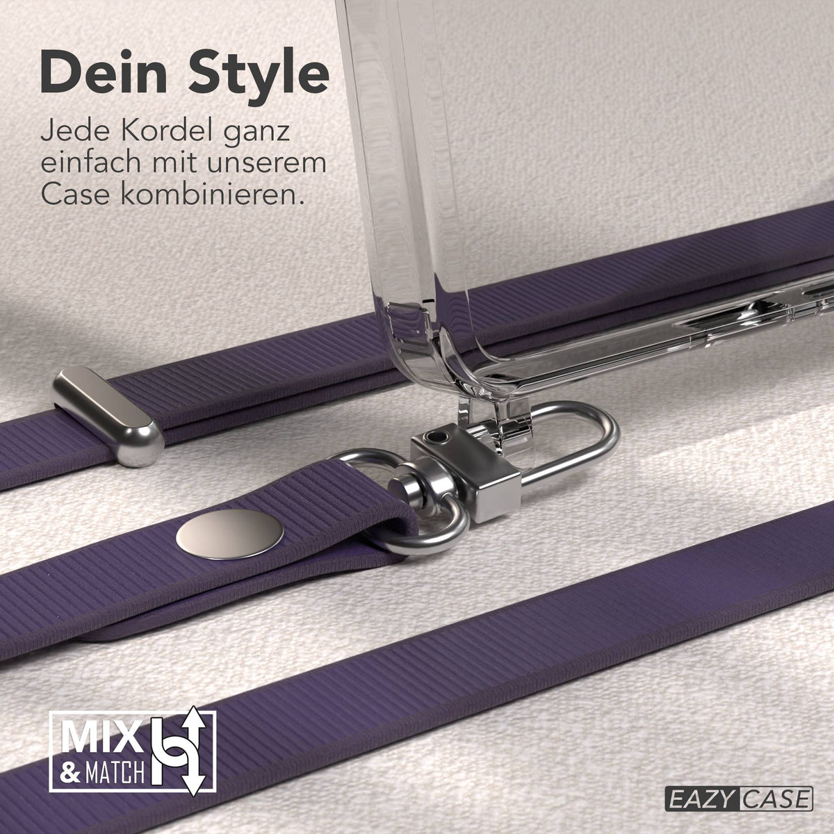 Samsung Galaxy S26 Ultra MagSafe Hülle mit magnetischer Crossbody Handykette #farbe_lila-magsafe-funktion-ohne-magsafe