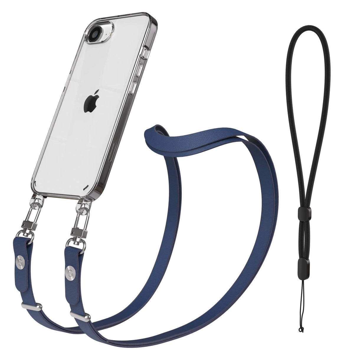 Apple iPhone 17e MagSafe Hülle mit magnetischem Crossbody-Umhängeband #farbe_blau-magsafe-funktion-ohne-magsafe
