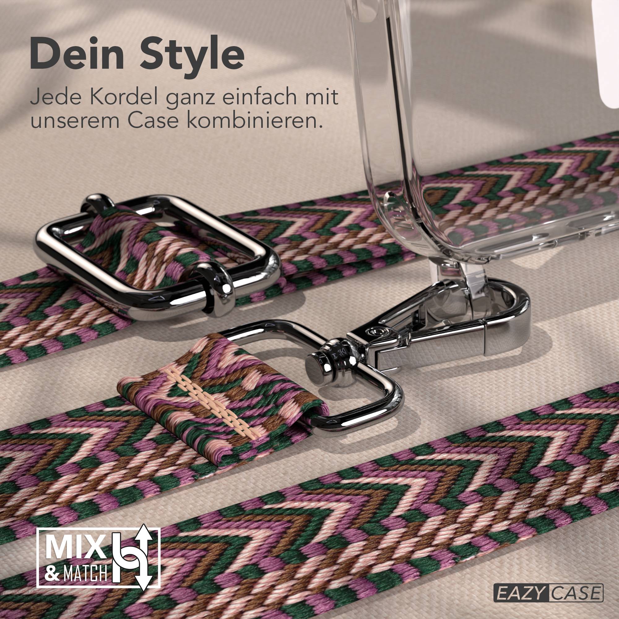 Apple iPhone 17 Pro MagSafe Hülle mit verstellbarem Boho Umhängeband