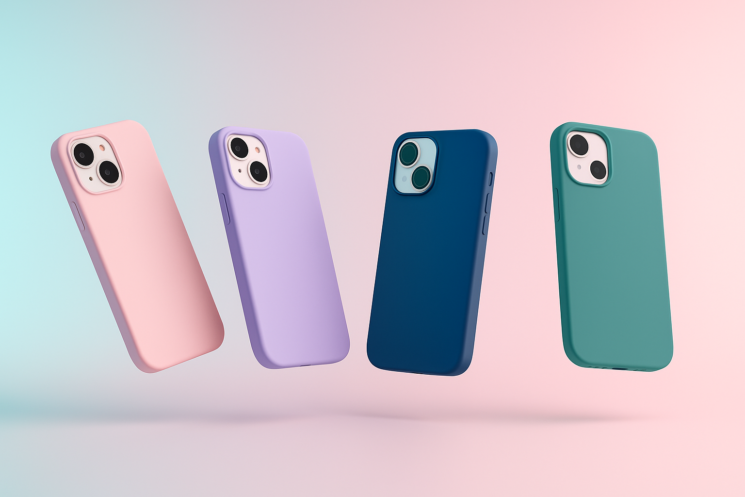 Premium Silikon Smartphonehuellen - stylisch & passgenau