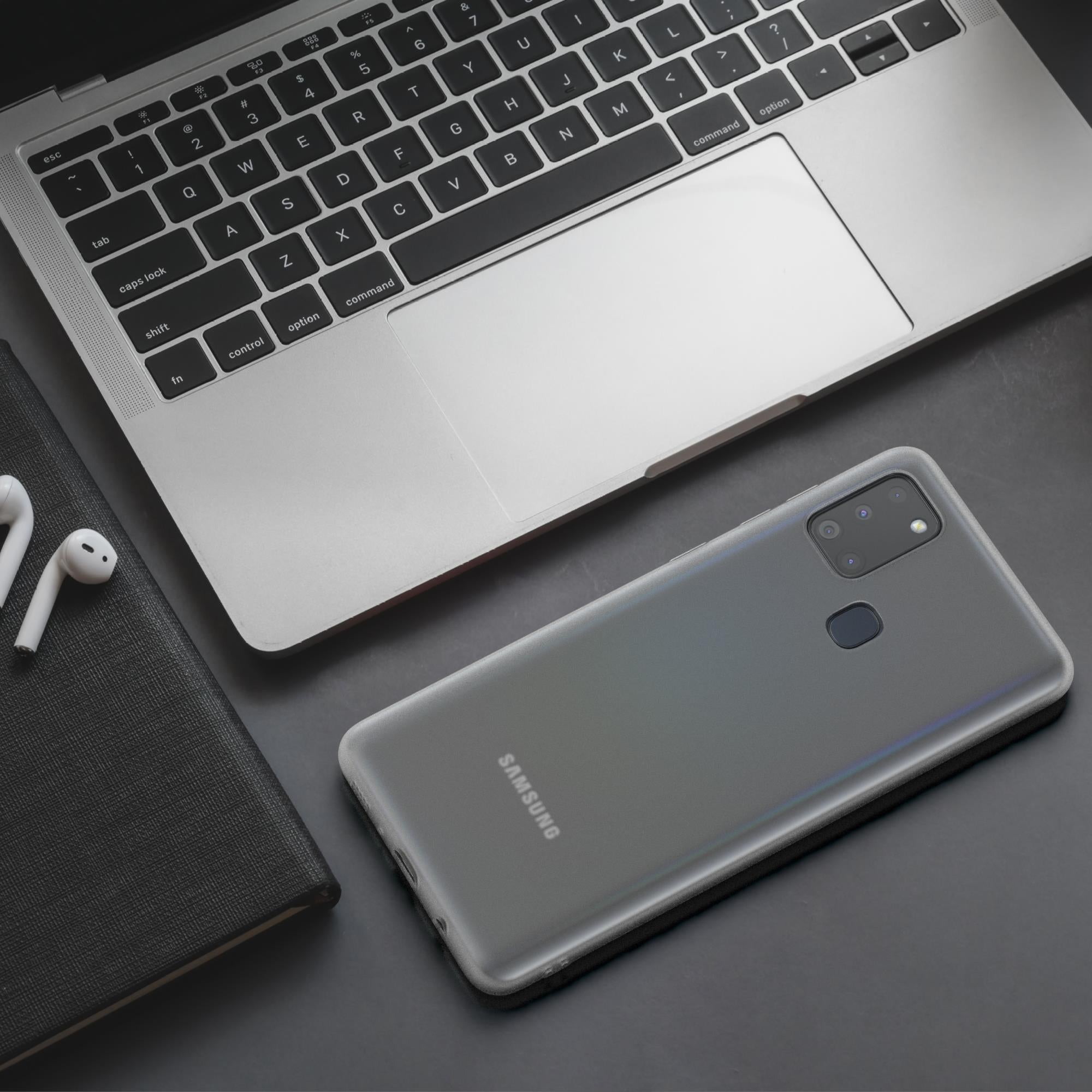 Galaxy A21s ultradünnes Slimcover aus TPU