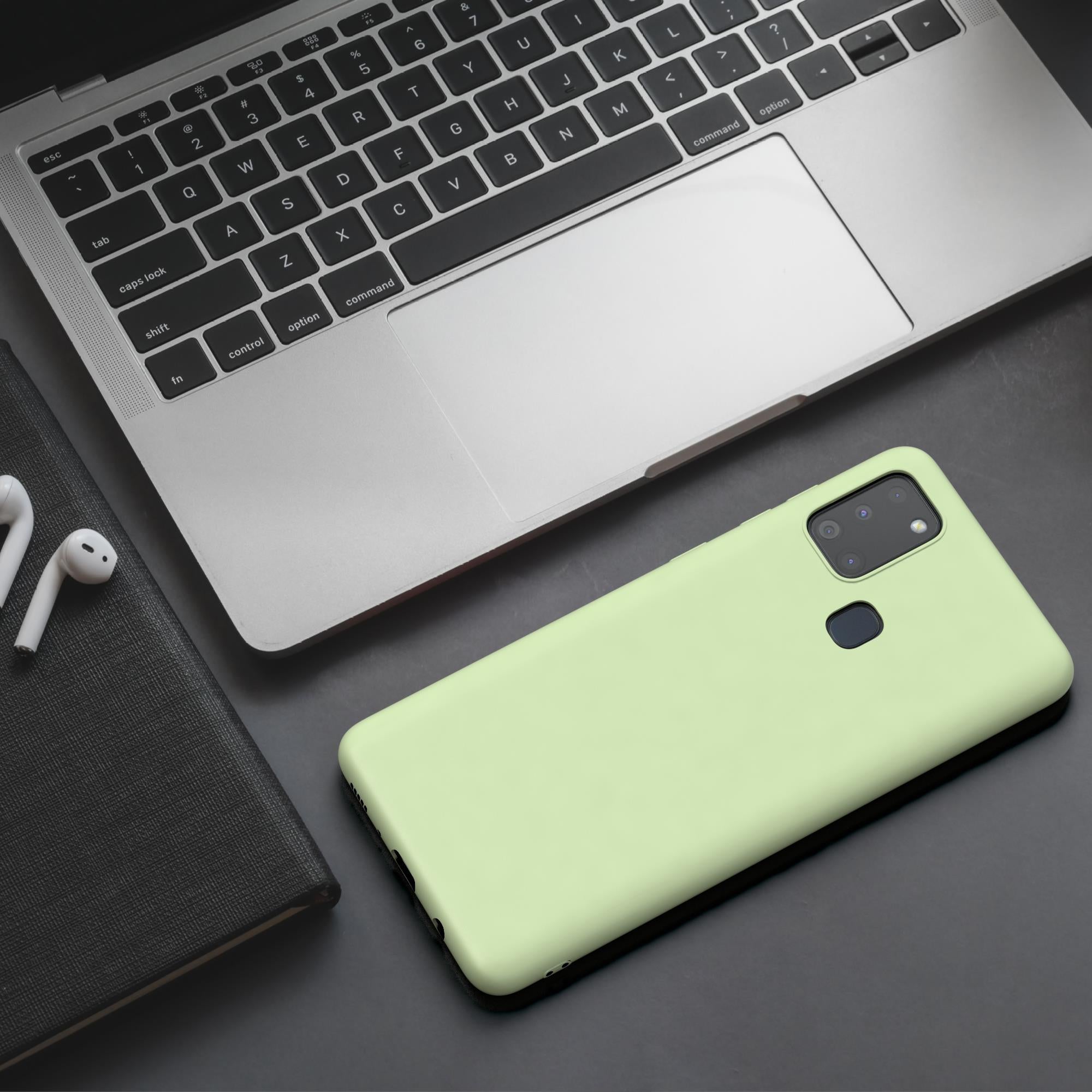 Galaxy A21s ultradünnes Slimcover aus TPU