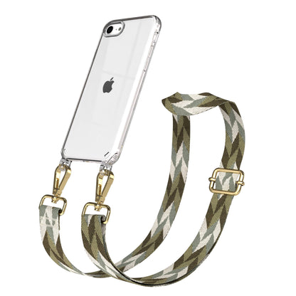 iPhone SE Handykette mit verstellbarem Band und Hülle von EAZY CASE 