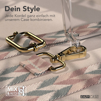 iPhone SE Handykette mit verstellbarem Band und Hülle von EAZY CASE 